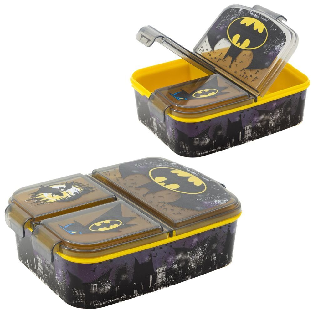 Batman Lunchbox Brotdose 3 getrennte Fächer