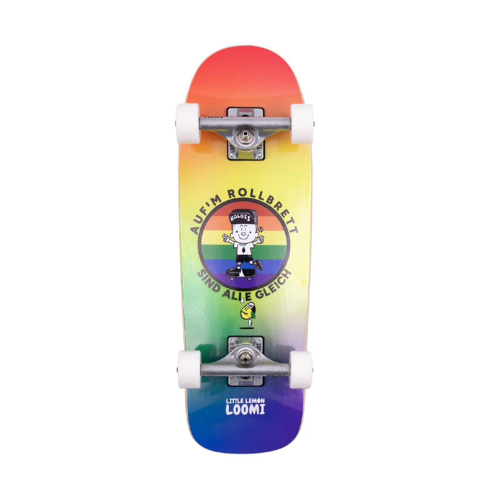 Little Lemon Loomi Skateboard Kinderskateboard Cruiser