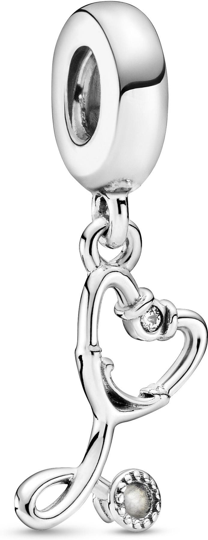Pandora Kettenanhänger Pandora Stethoskop Herz Charm-Anhänger