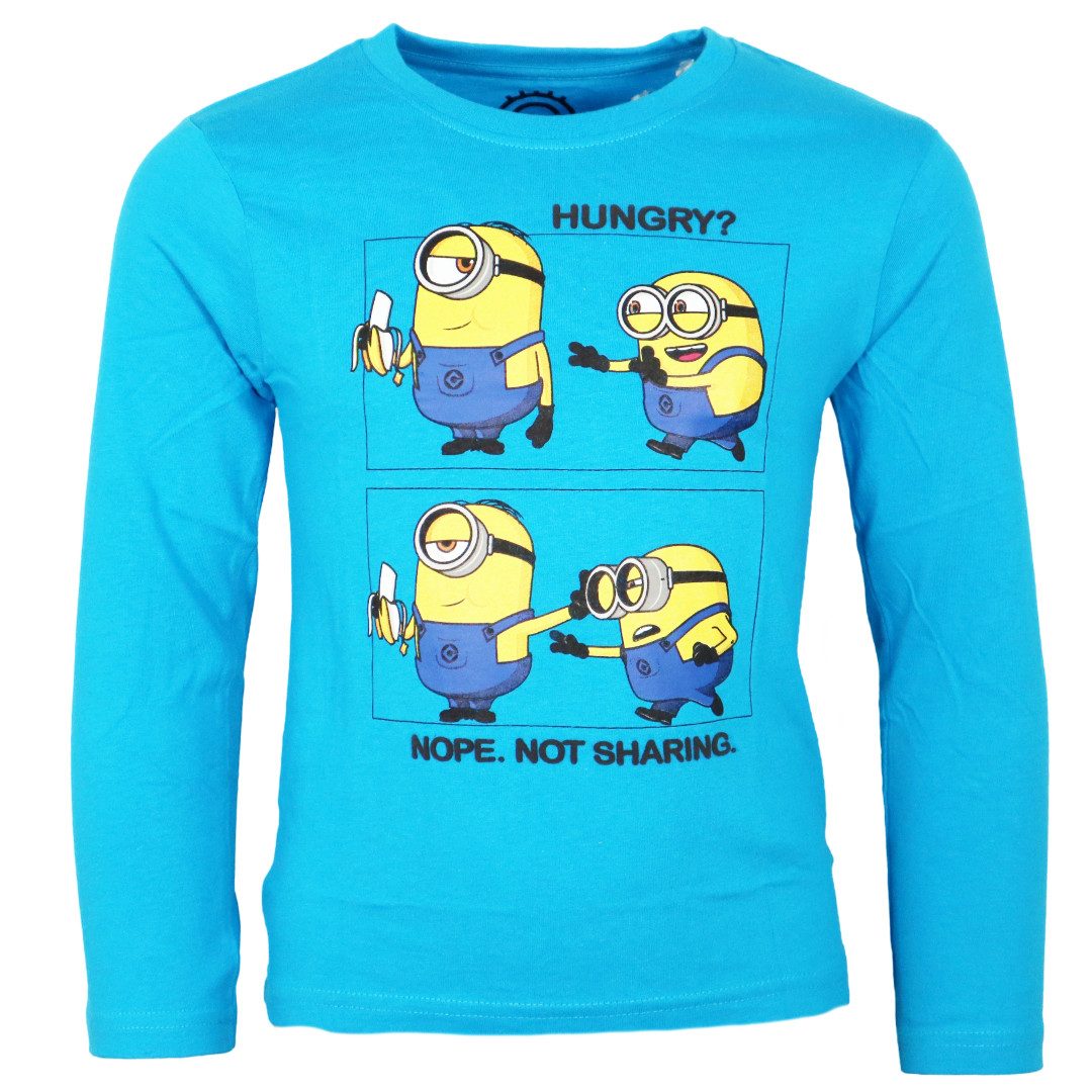 Minions Langarmshirt Die Minions Kinder Jungen