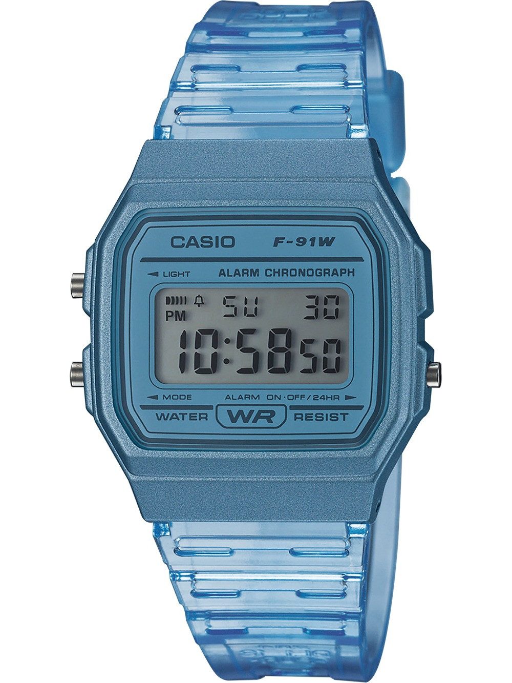 CASIO Quarzuhr Casio F-91WS-2EF Damenuhr Timeless