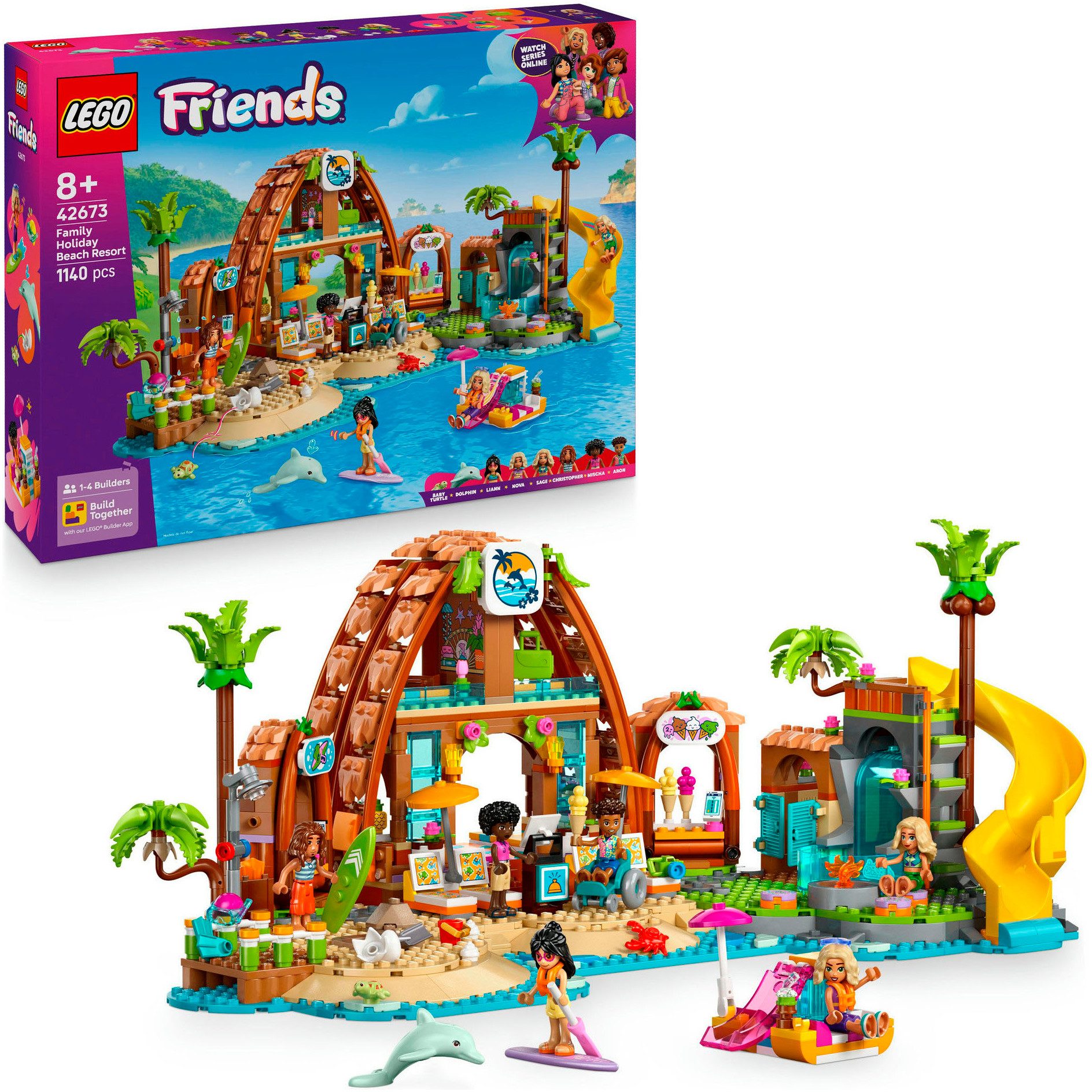 LEGO® Familienurlaub im Strandresort (42673), LEGO