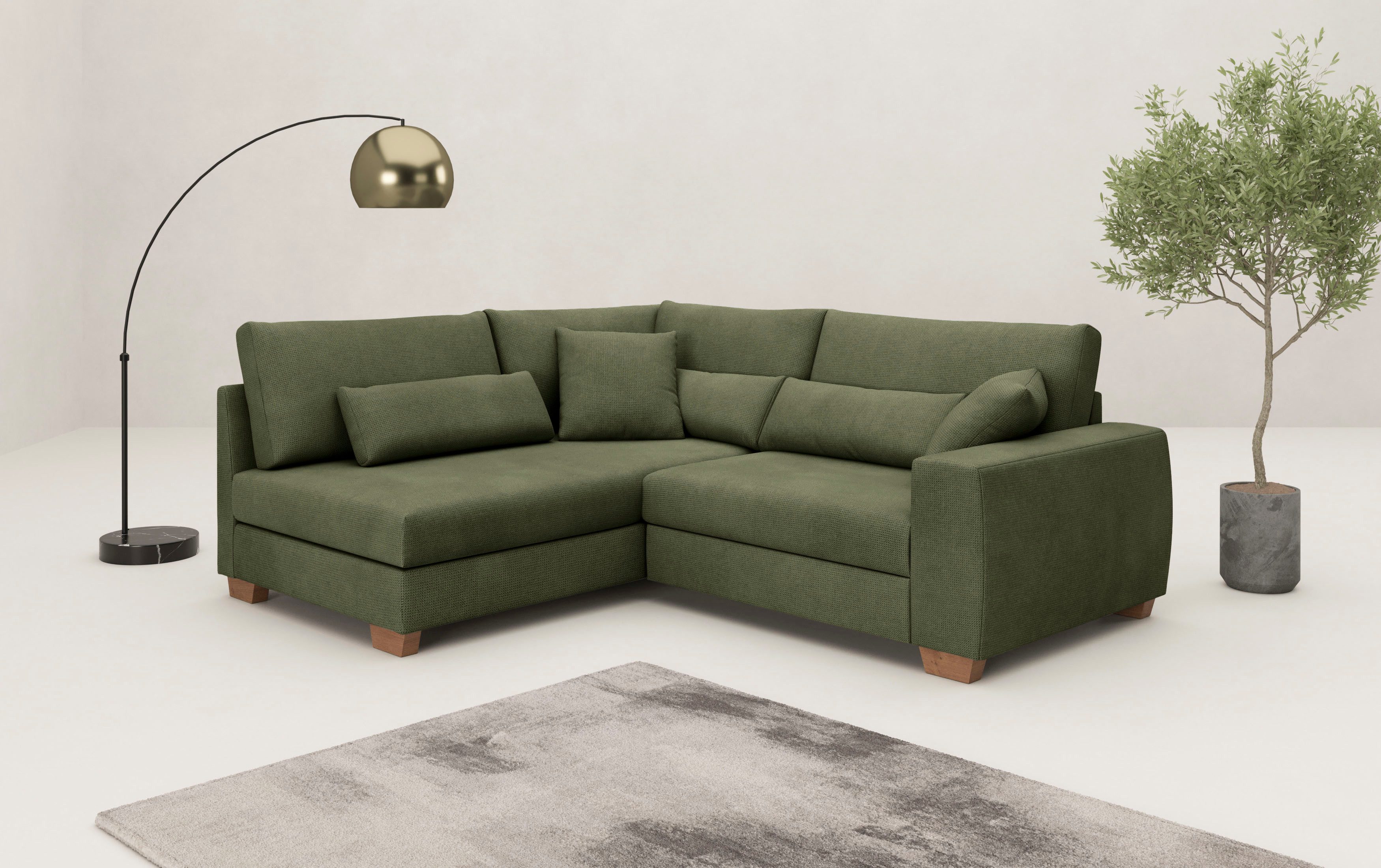 Mr. Couch Ecksofa Helena L-Form, bis