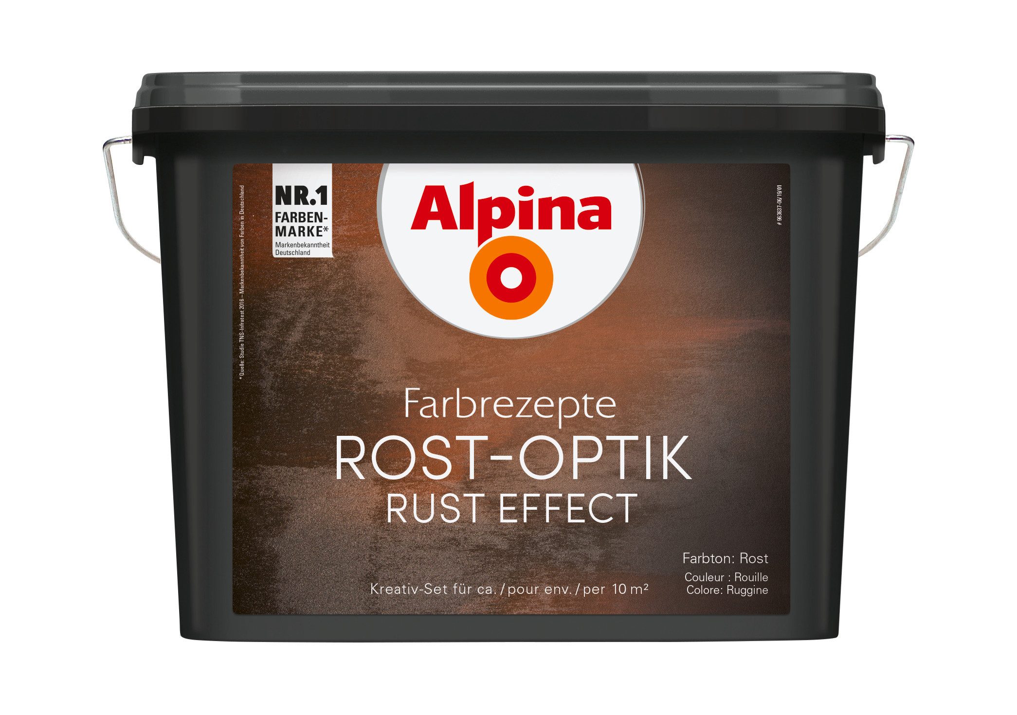 Alpina Wandfarbe Farbrezepte ROST-OPTIK Set