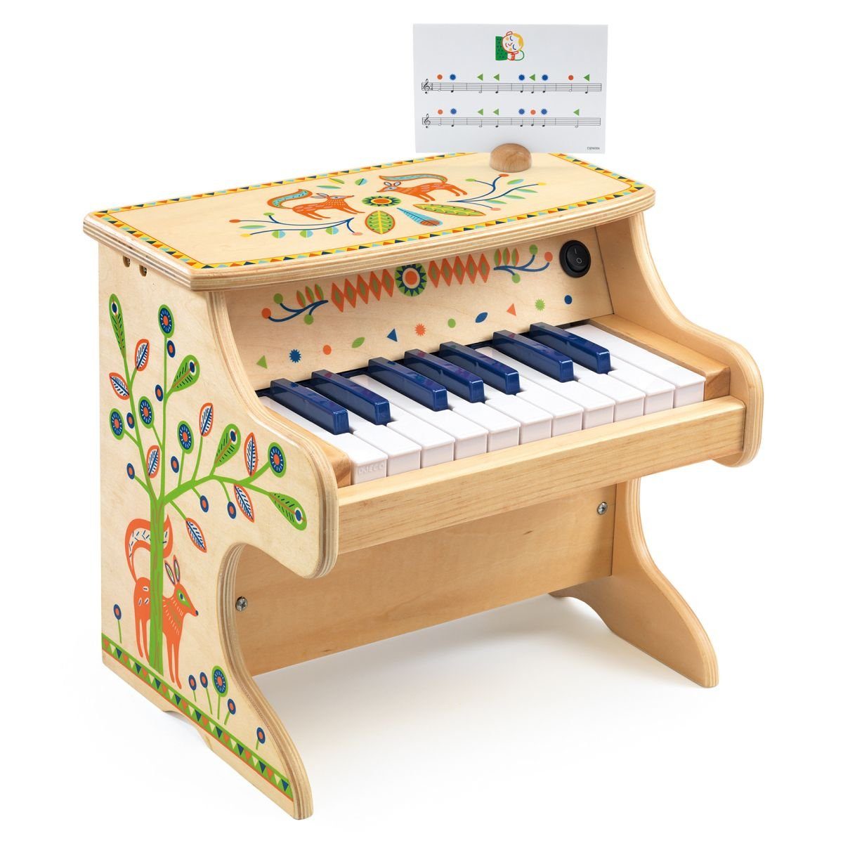 DJECO Klavier Kinderklavier mit 18 Tasten