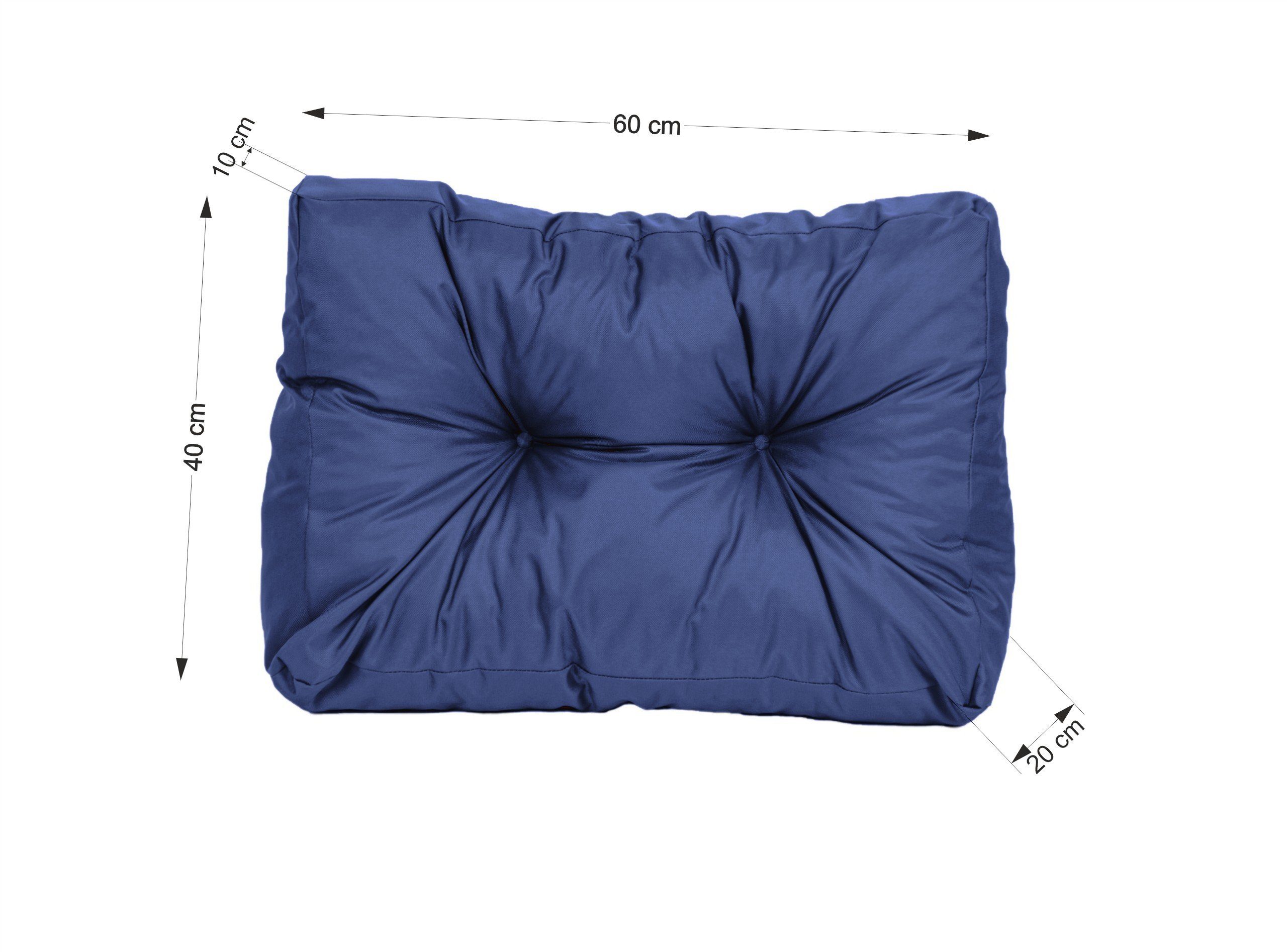 TexDeko Palettenkissen TexDeko Garden Seitenkissen (NUR