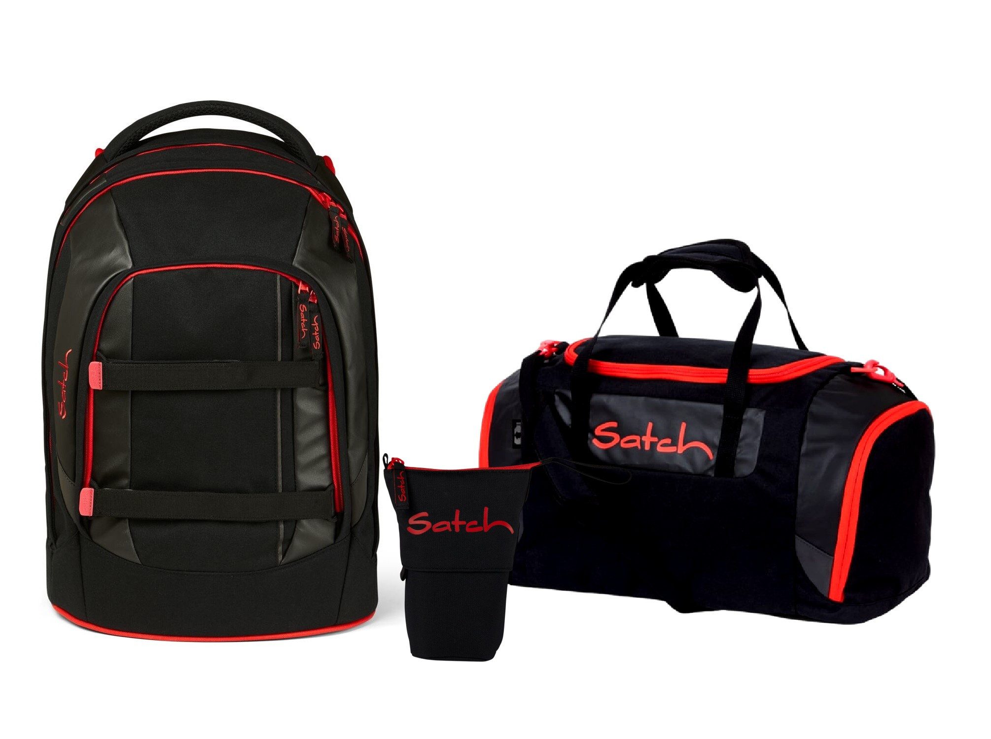 Satch Schulranzen Schulrucksack-Set PACK Fire Phantom