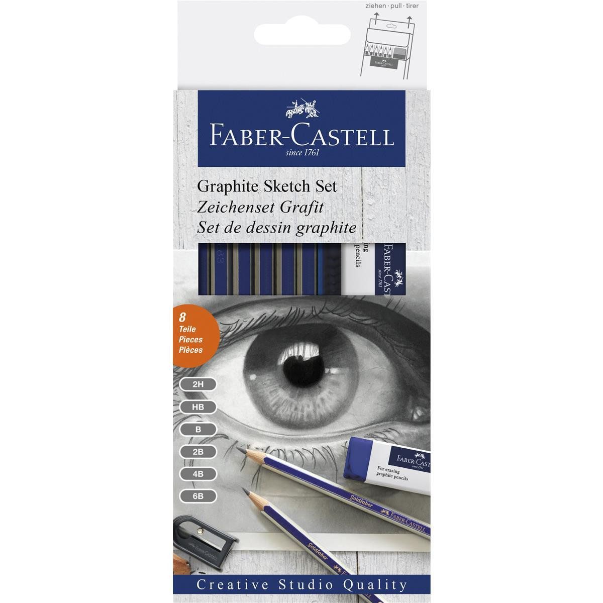 Faber-Castell Zeichenkohle Faber-Castell Goldfaber Zeichenset -