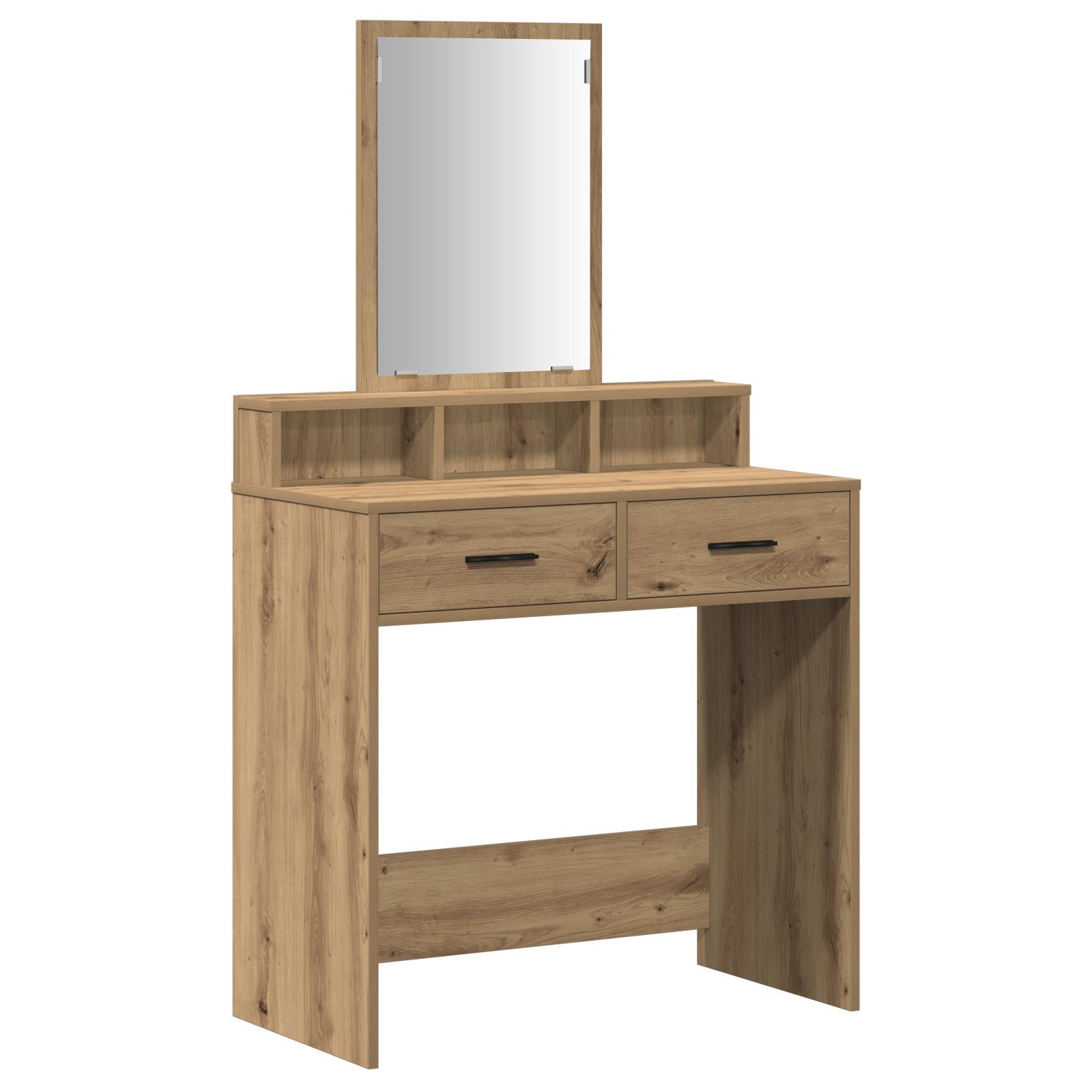vidaXL Schminktisch Schminktisch mit Schubladen Artisan