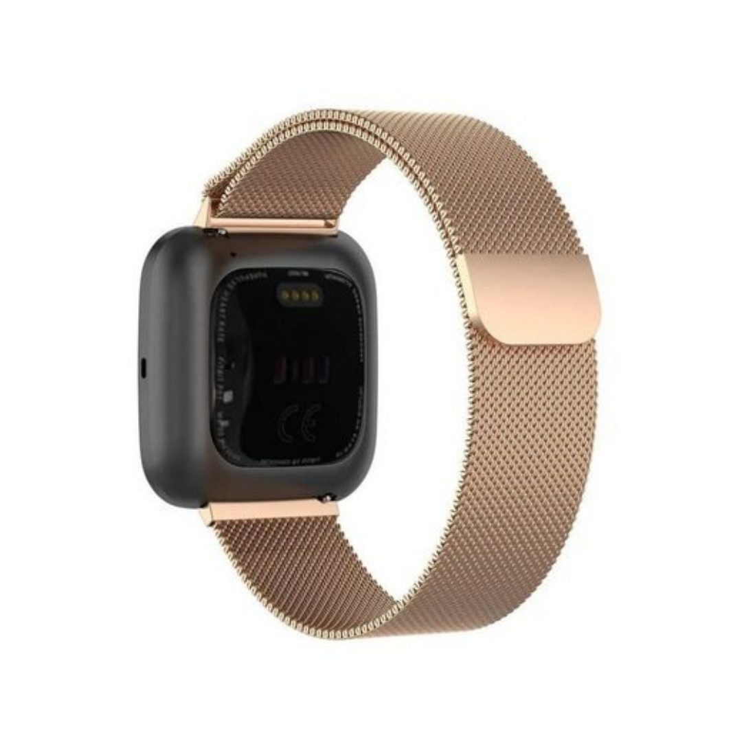 SmartUP Smartwatch-Armband Milanese Armband für Fitbit
