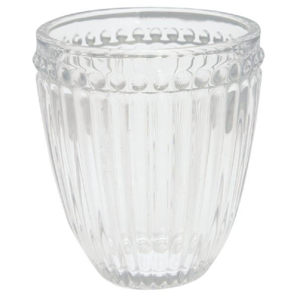 Greengate Leerglas Wasserglas Alice Clear