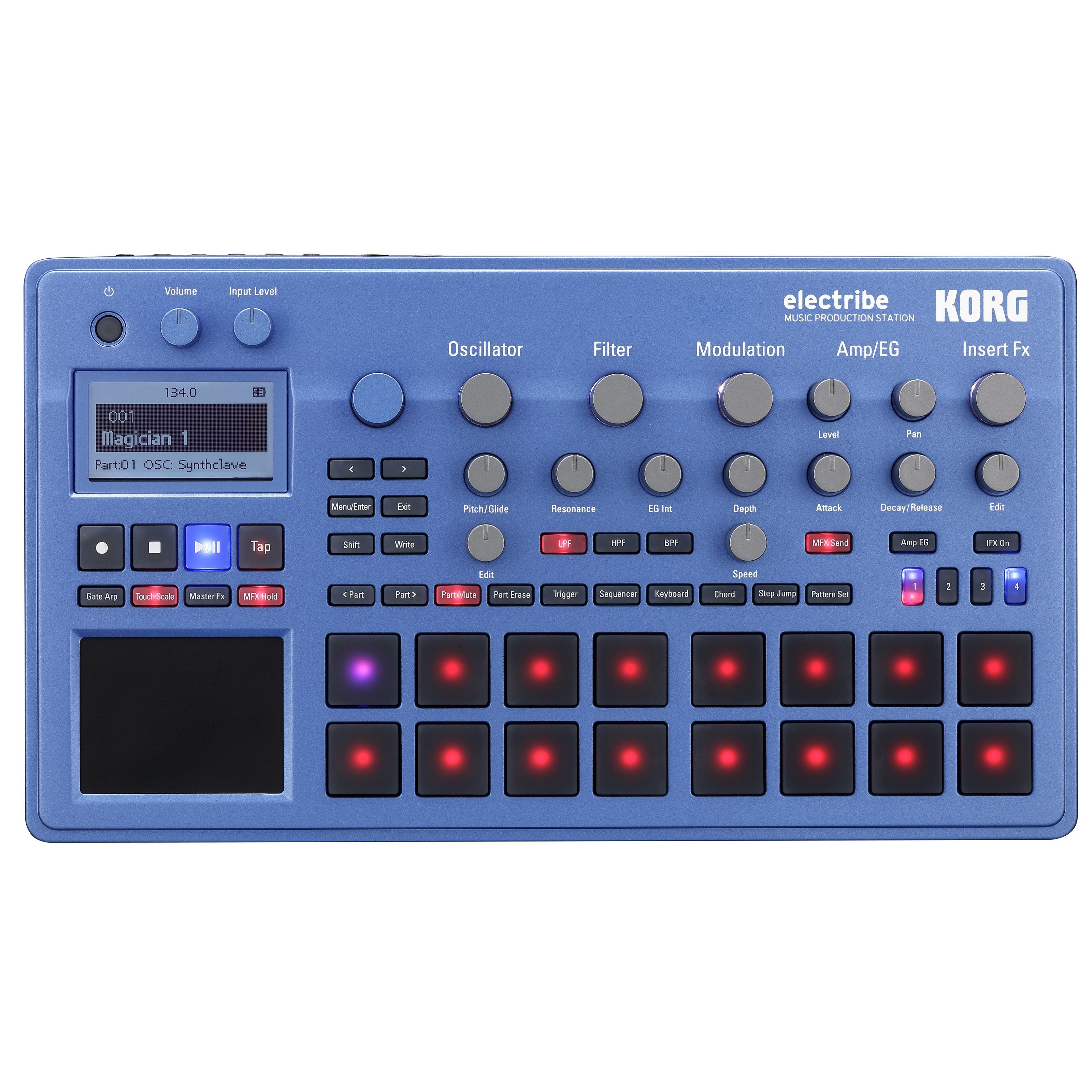 Korg Synthesizer (Groove-Tools, Grooveboxen), Electribe Blue