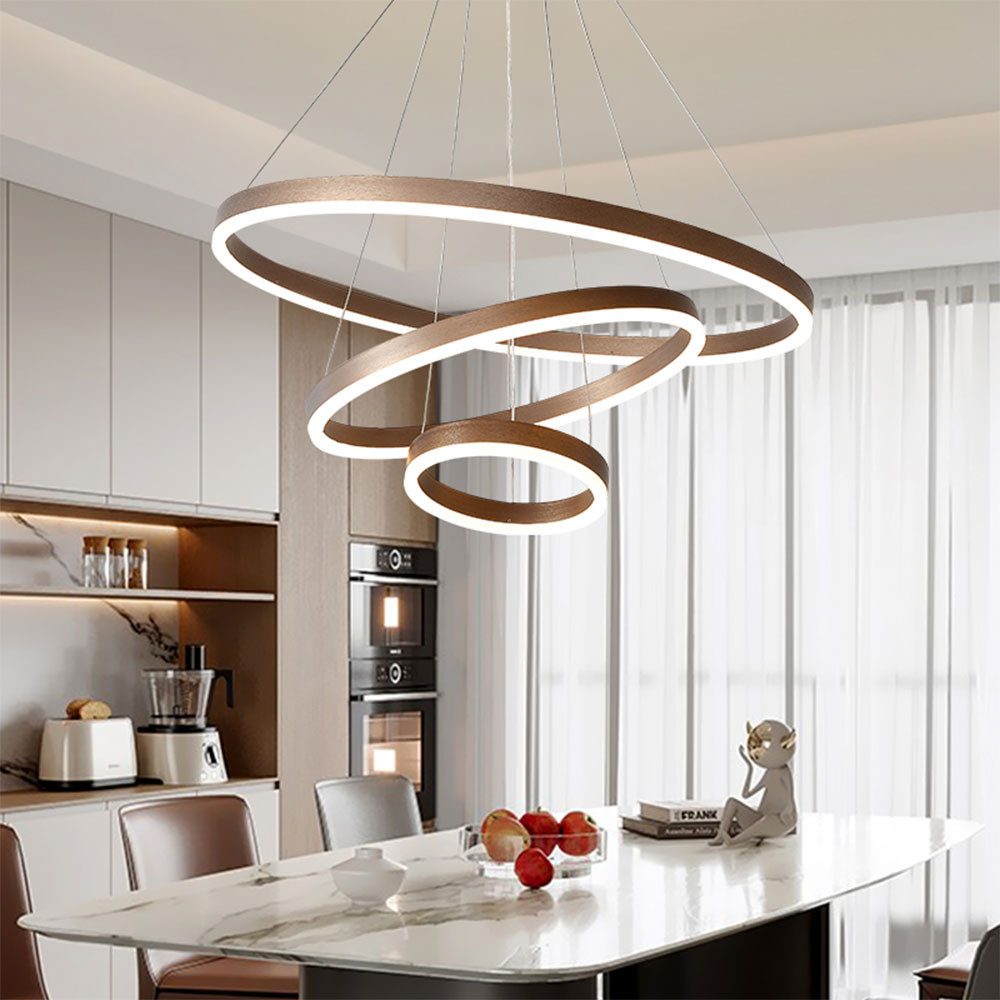 Daskoo Deckenleuchten LED Pendelleuchte Deckenlampen Esstisch-Lampe