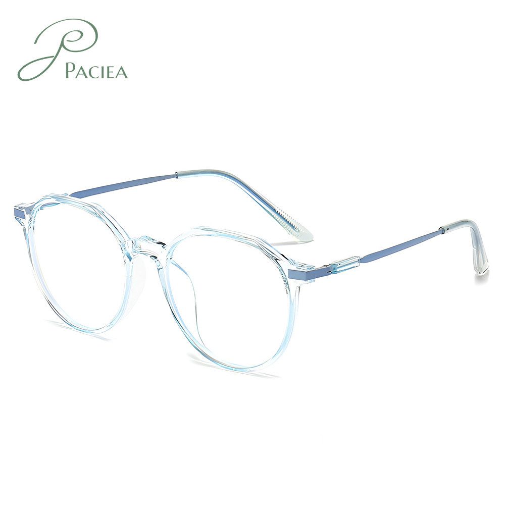 PACIEA Lesebrille Damen Herren Rundrahmen Blaulichtfilter
