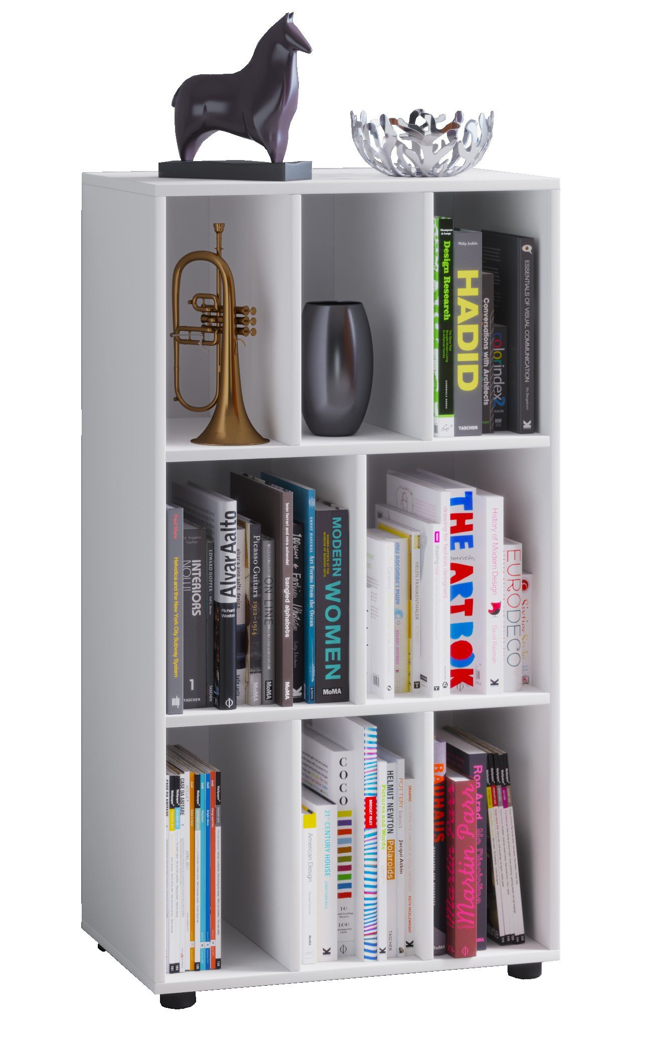 VCM Kommode Holz Schallplatte LP Sideboard