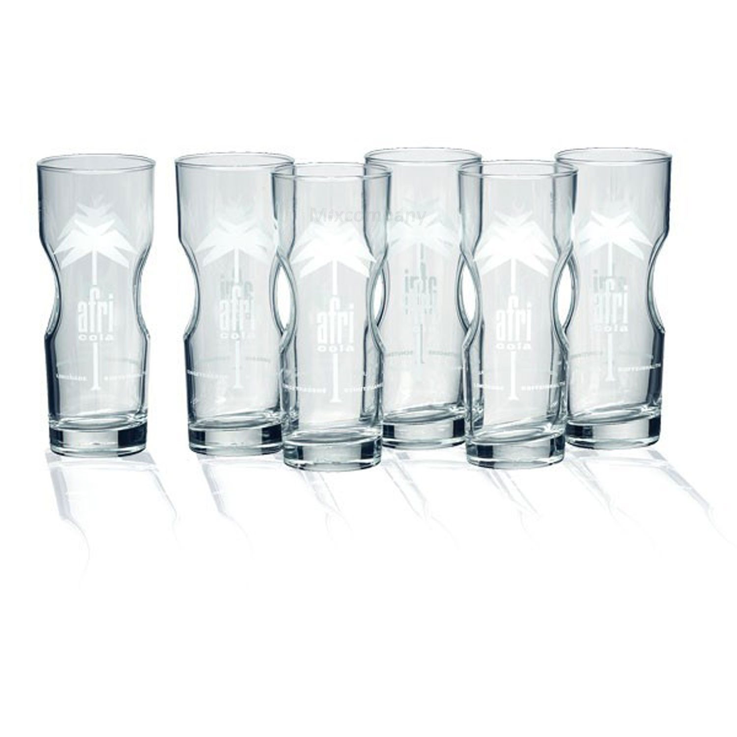 Mixcompany Gläser-Set Afri-Cola Glas Gläser-Set -