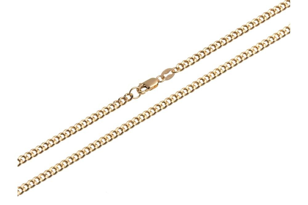 Silberkettenstore Goldkette Panzerkette 3mm - 585