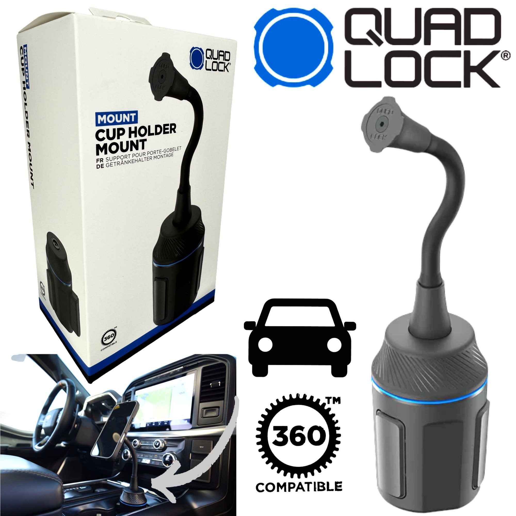 Quad Lock Handy-Halterung QUAD LOCK 360