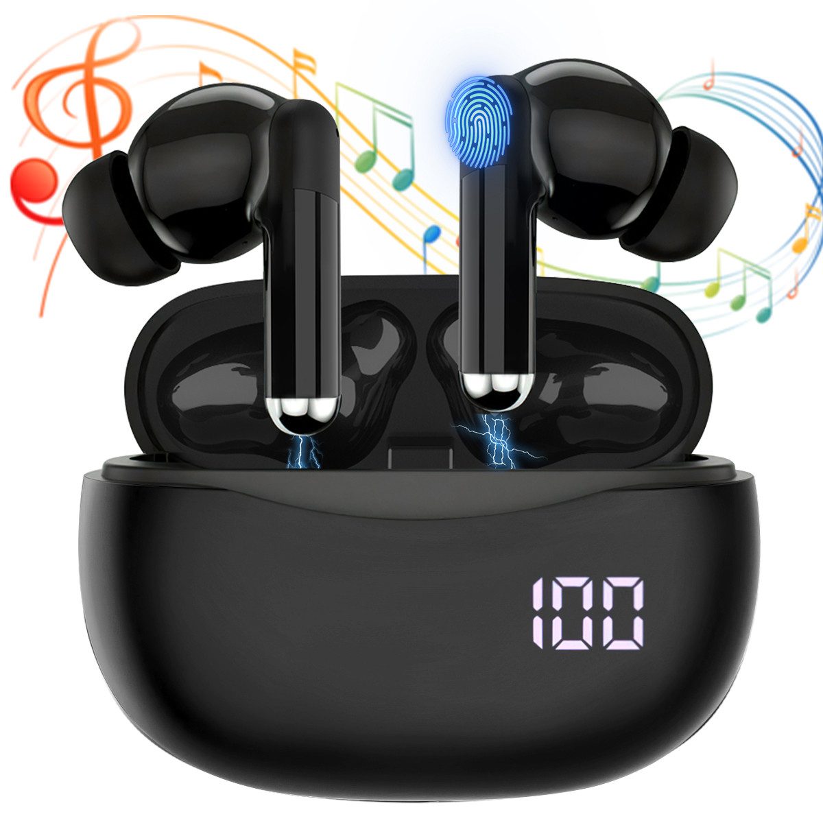 VSIUO In Ear Kopfhörer Bluetooth Kopfhörer,