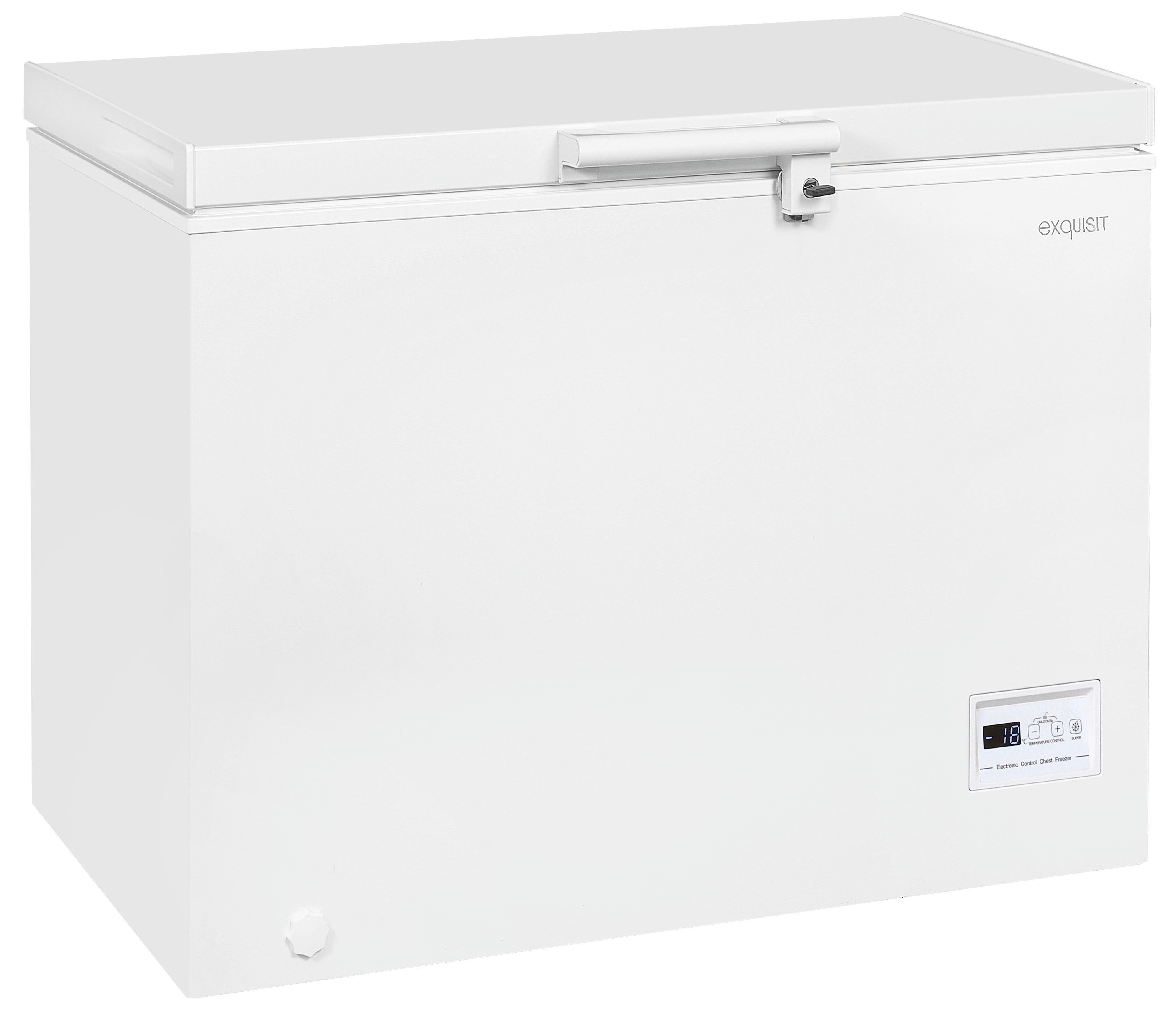exquisit Gefriertruhe GT200-HE-041C, 102,6 cm breit,