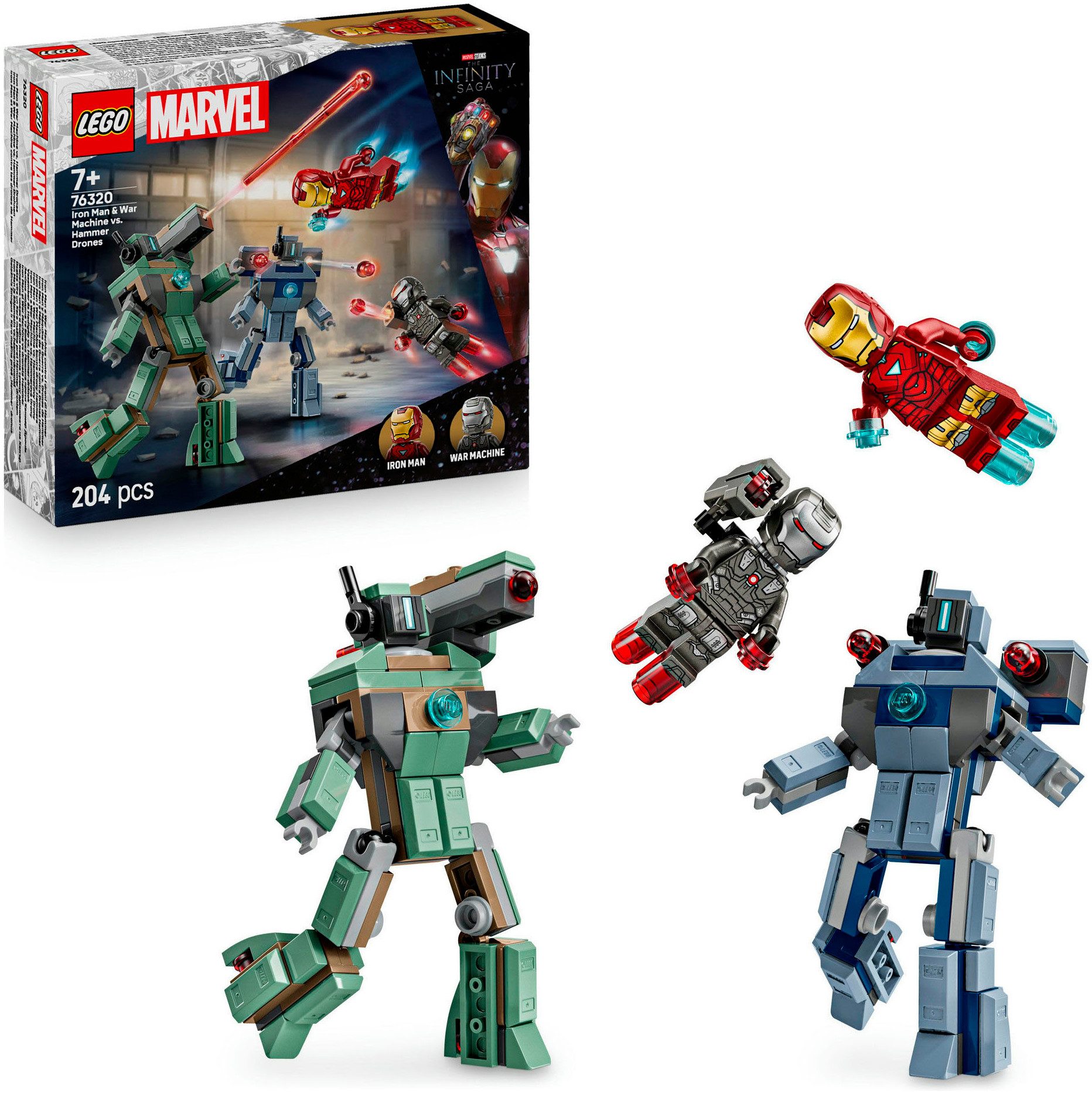 LEGO® Iron Man & War Machine