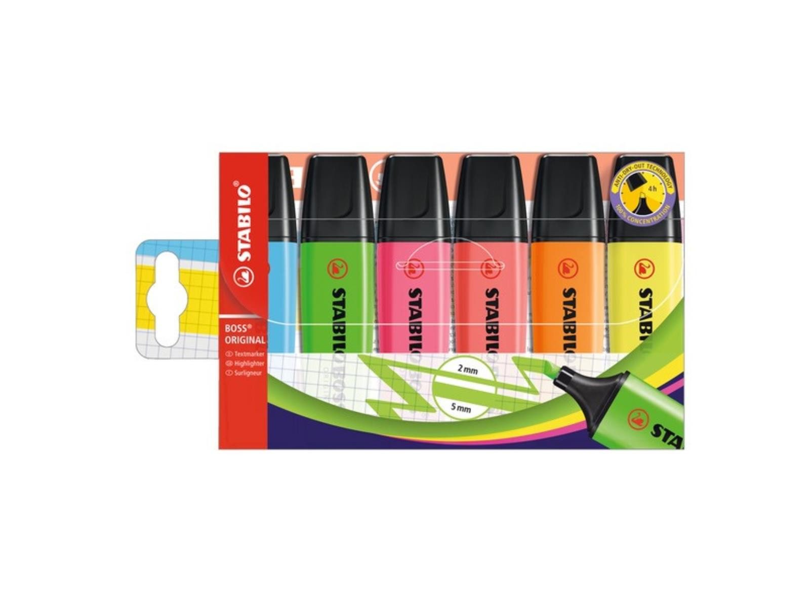 STABILO Marker STABILO BOSS Textmarker -
