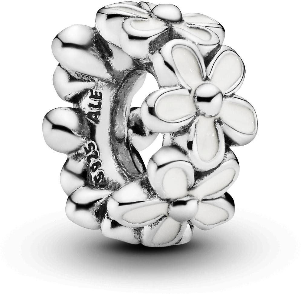 Pandora Kettenanhänger Pandora Weiße Gänseblümchen Zwischenelement