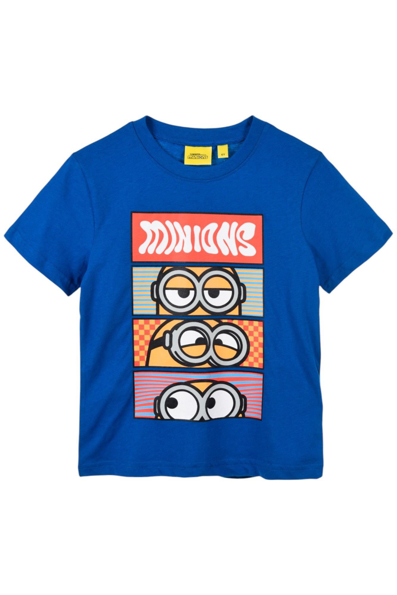 Minions T-Shirt Jungen Jersey Kurzarmshirt aus