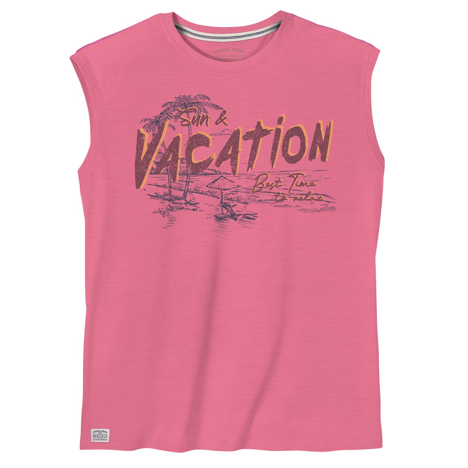 redfield Muscleshirt Redfield Übergrößen Muskelshirt Vacation