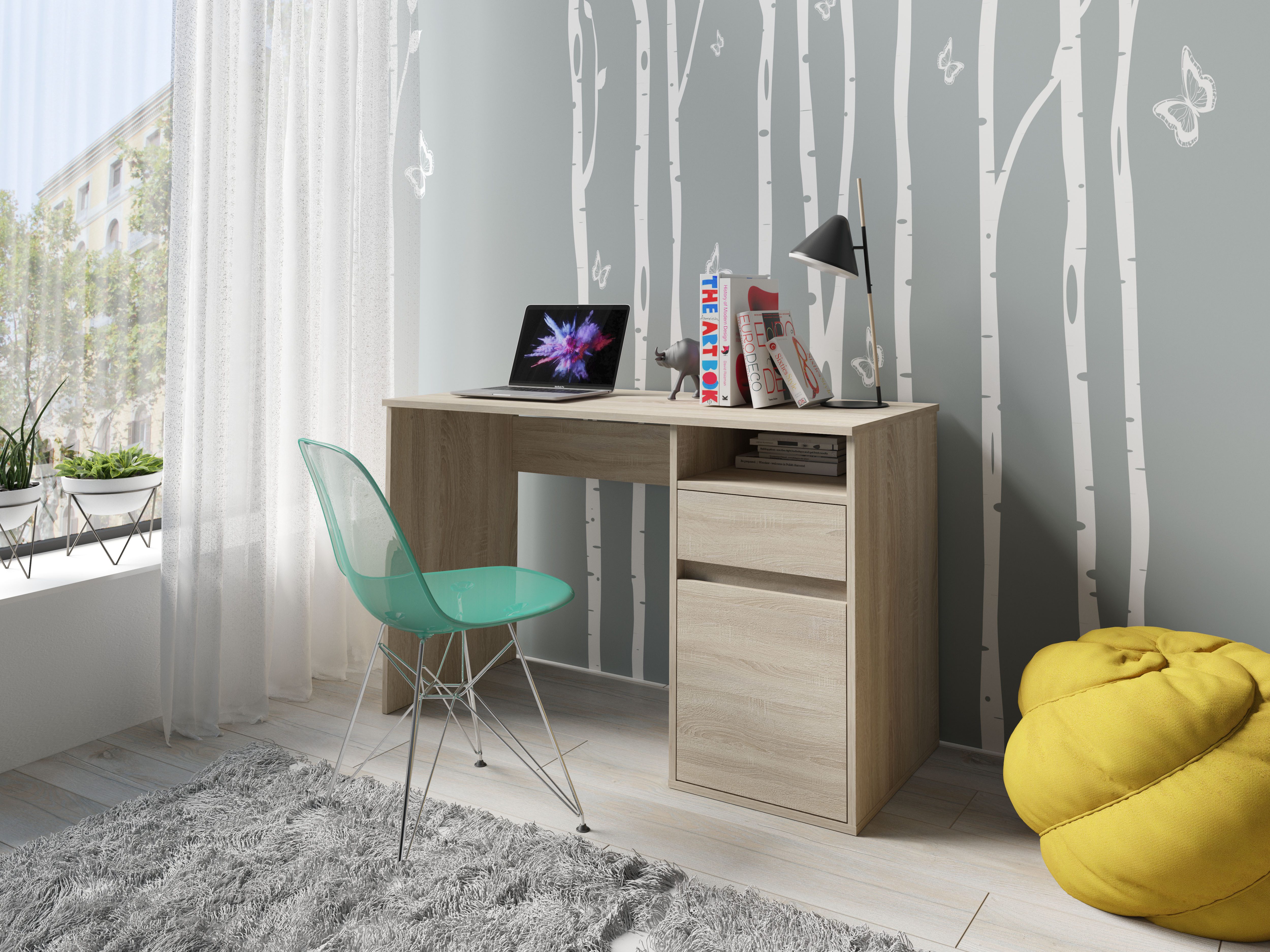 INOSIGN Schreibtisch Tinsley, mit Schublade, und