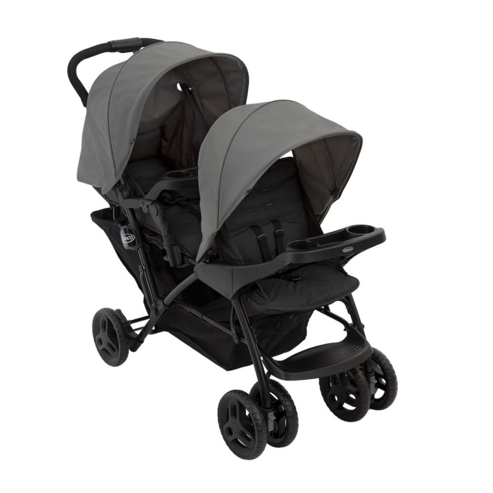 Graco Zwillingswagen, Farbe: Black / Grey