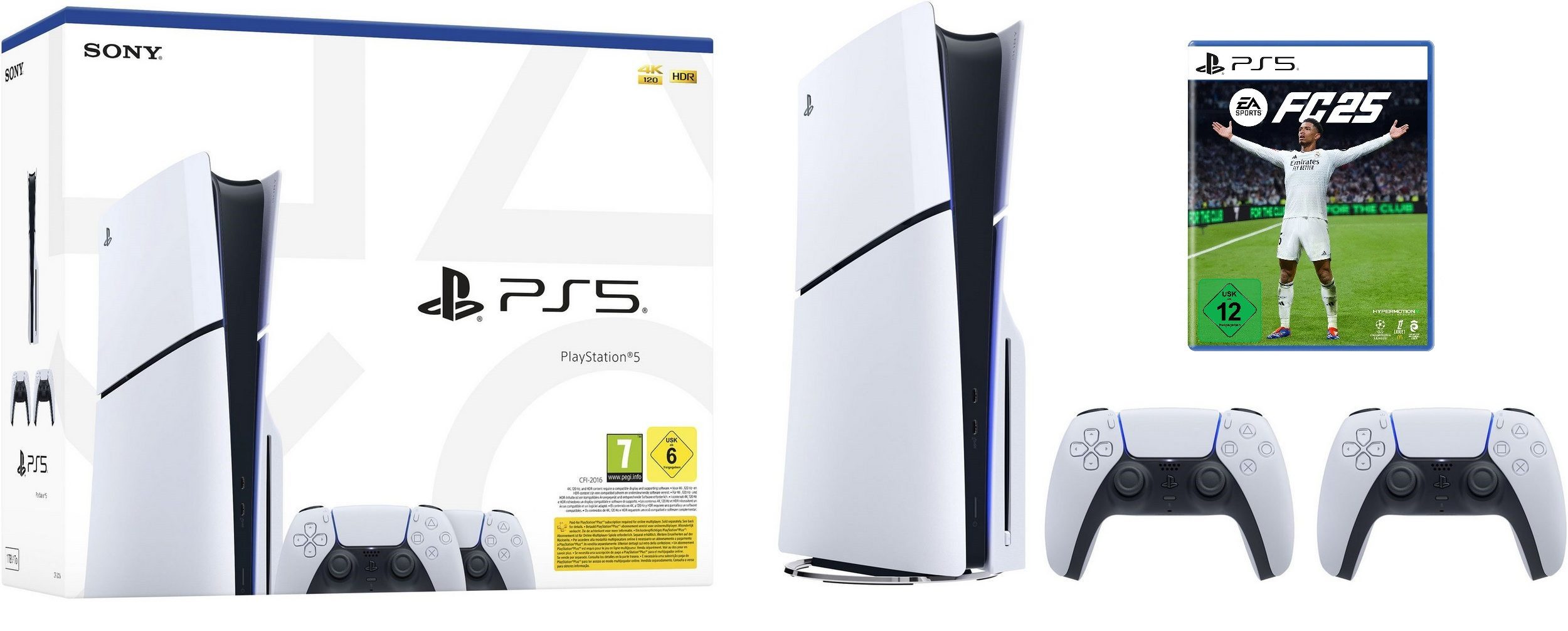 Playstation Playstation 5 Slim + 2