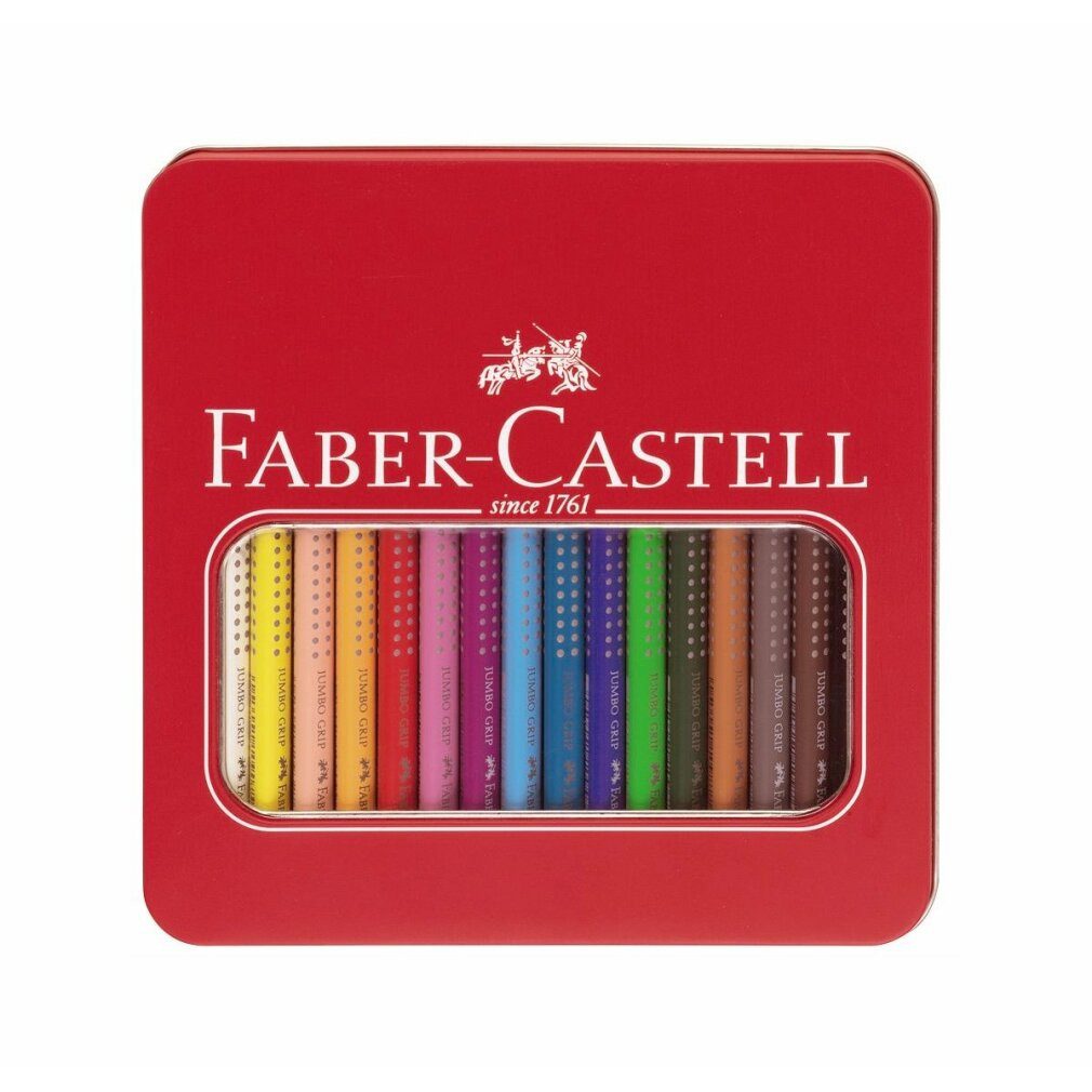 Faber-Castell Buntstift 16 Jumbo GRIP Buntstifte