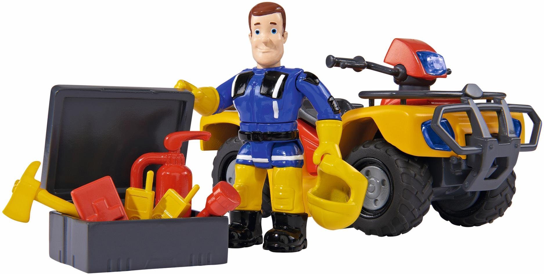 SIMBA Spielzeug-Auto Feuerwehrmann Sam, Quad Mercury