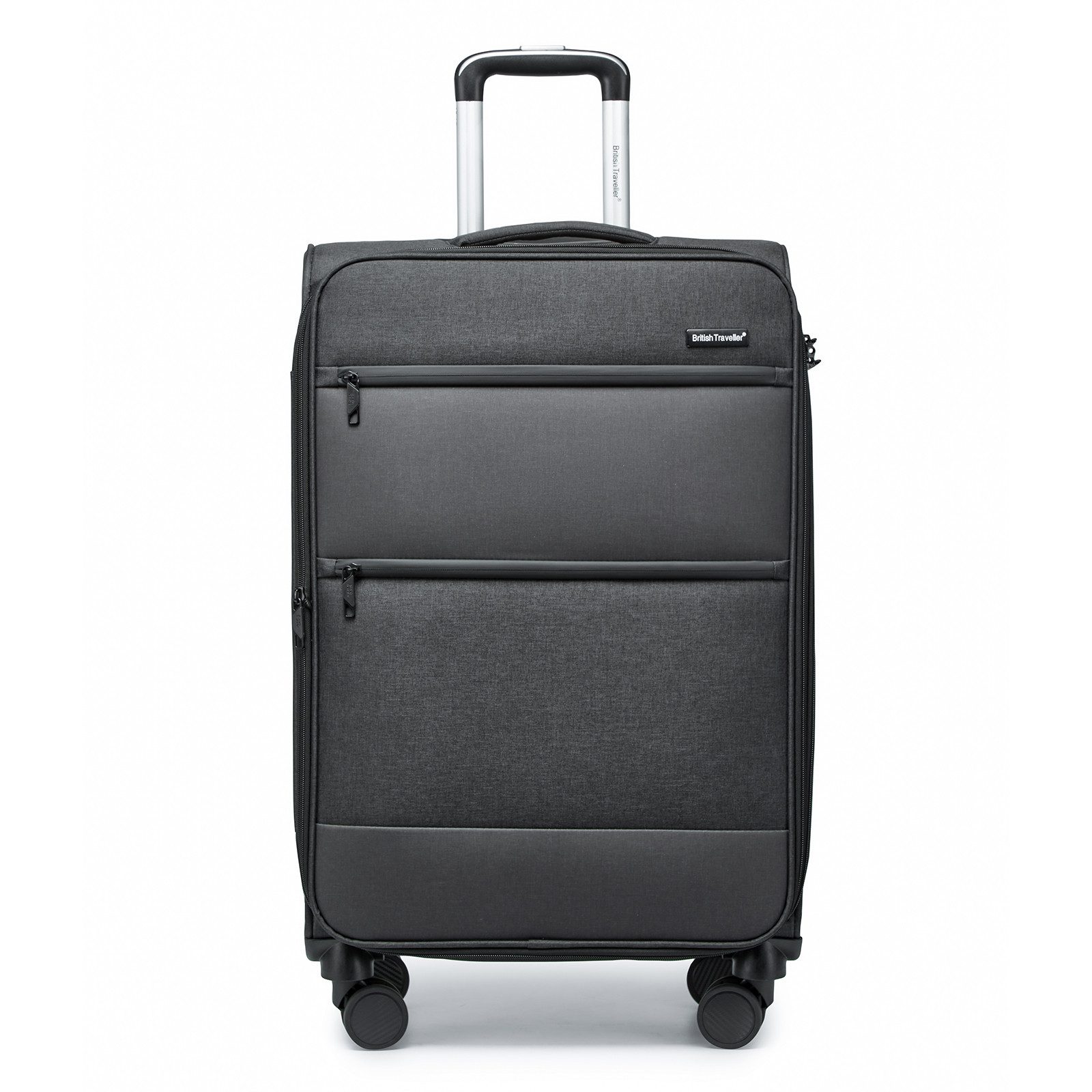 British Traveller Weichgepäck-Trolley Leichtes Weichgepäck Kofferset