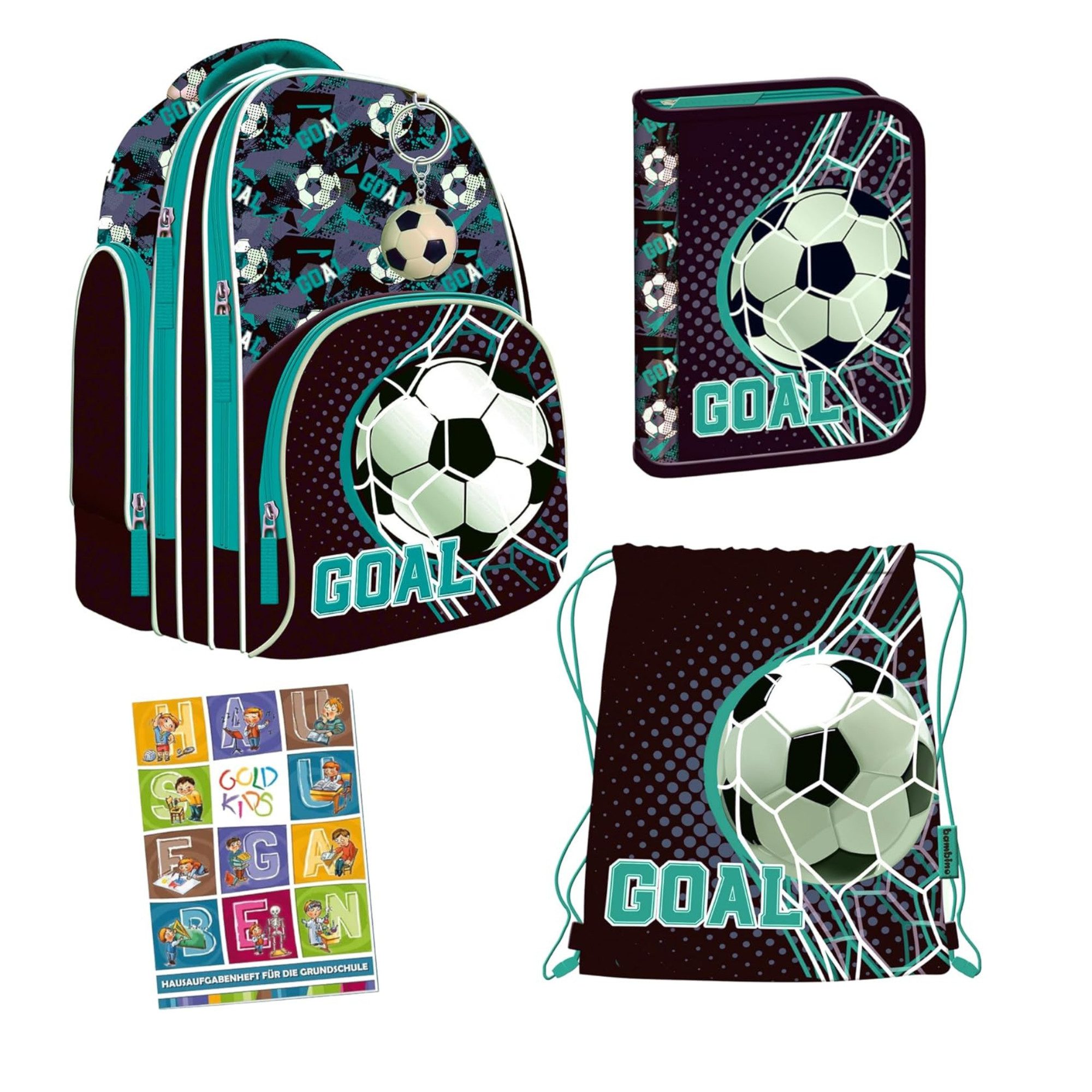 GOLDKIDS Schulranzen für Jungen - Schul-Rucksack