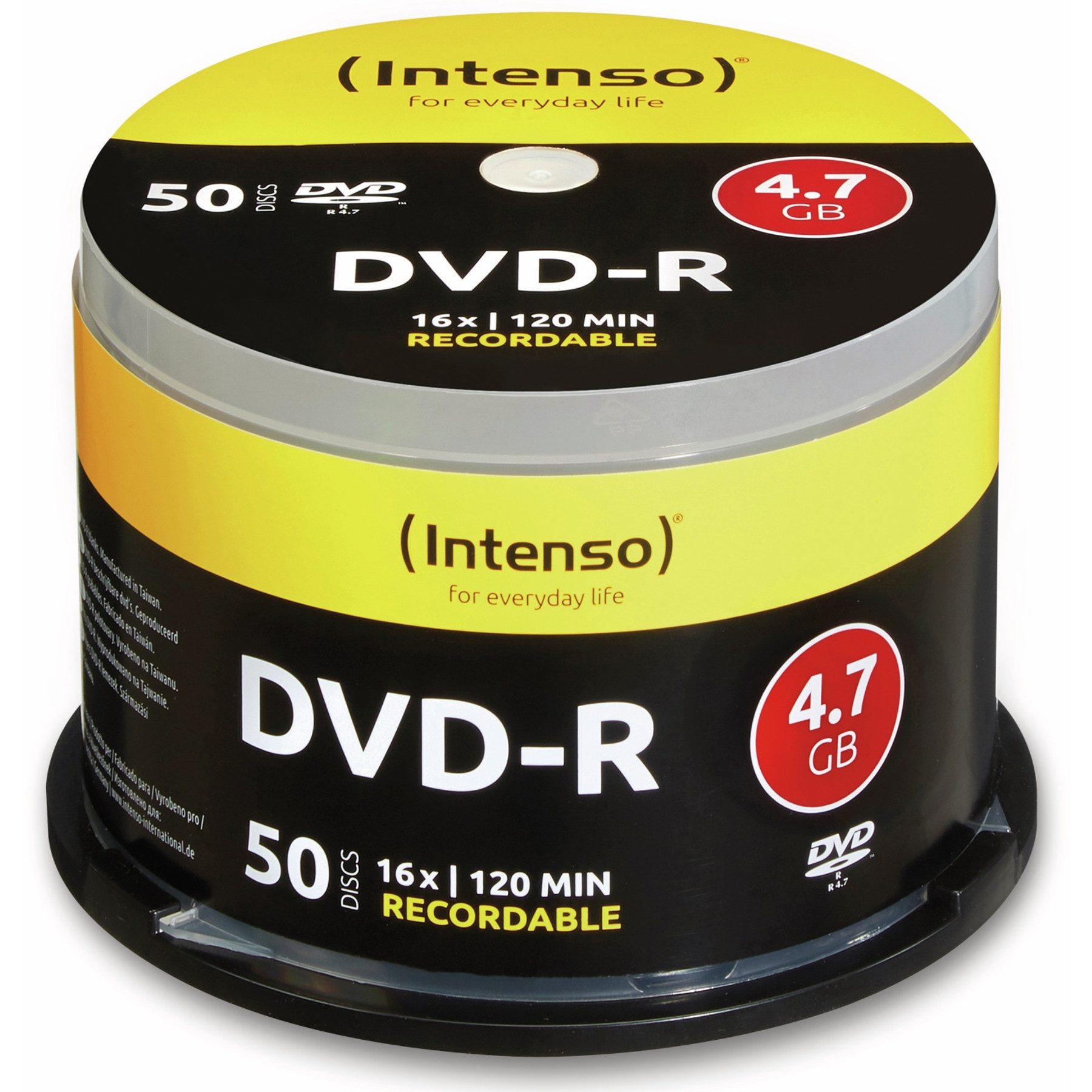 Intenso DVD-Rohling INTENSO DVD-R Spindel, 50