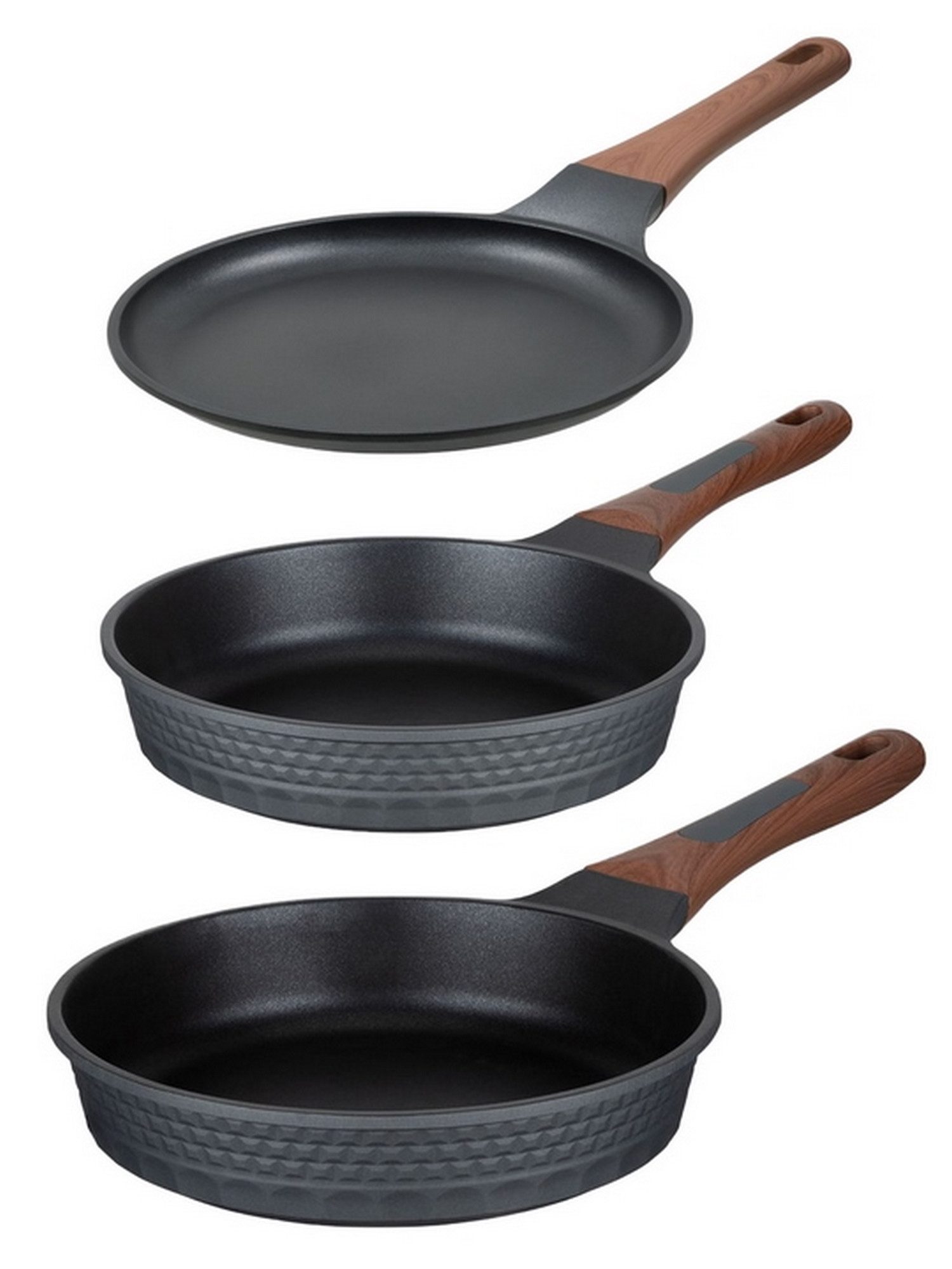 RESTO Kitchenware Pfannen-Set Capella, antihaftbeschichtet und