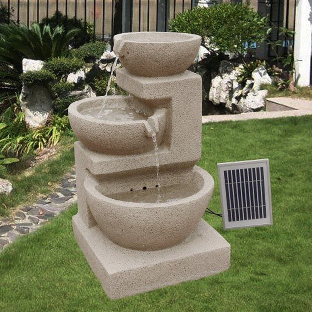 Wehmann Gartenbrunnen Solarbrunnen Eden, 34,00 cm