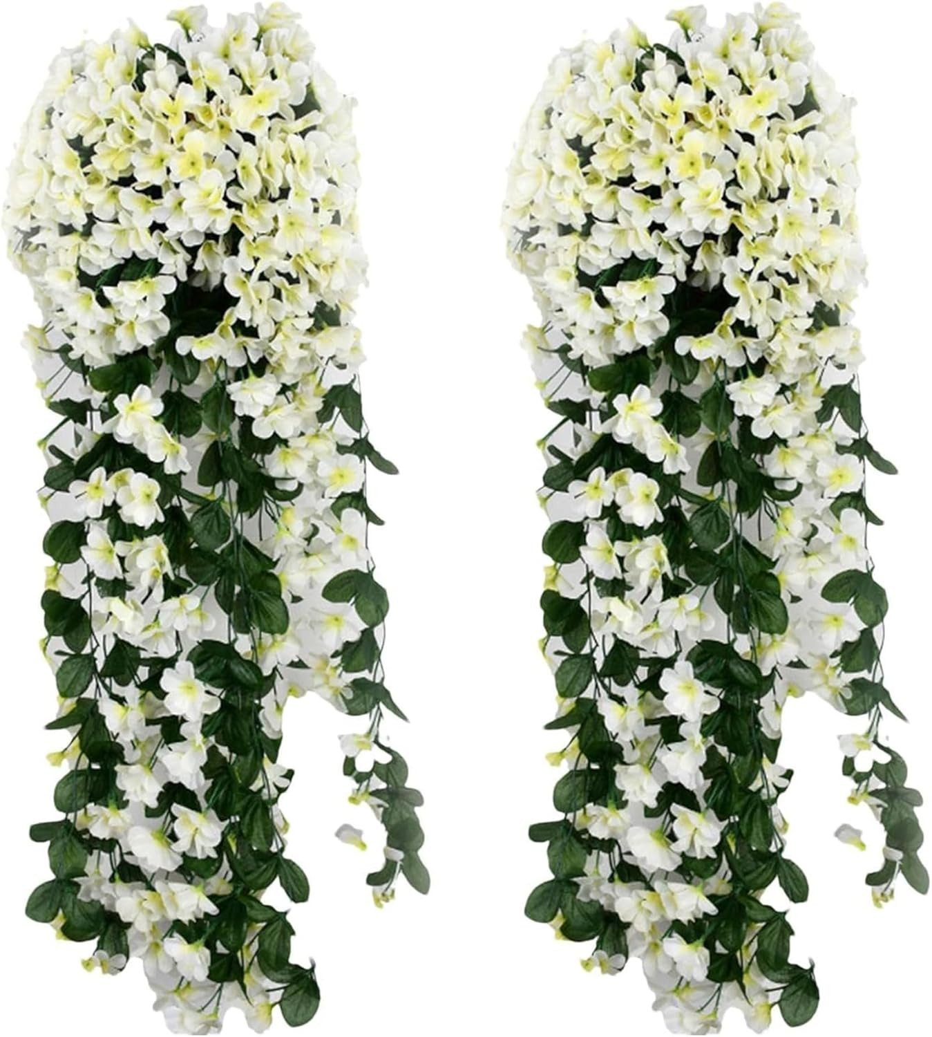 Kunstpflanze Künstlicher Hängender Glyzinien,Kunstblumen Veilchen Hgende