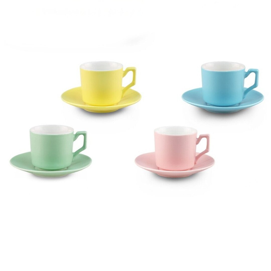 ANILAR Espressotasse Espresso Tassen Set Porzellan