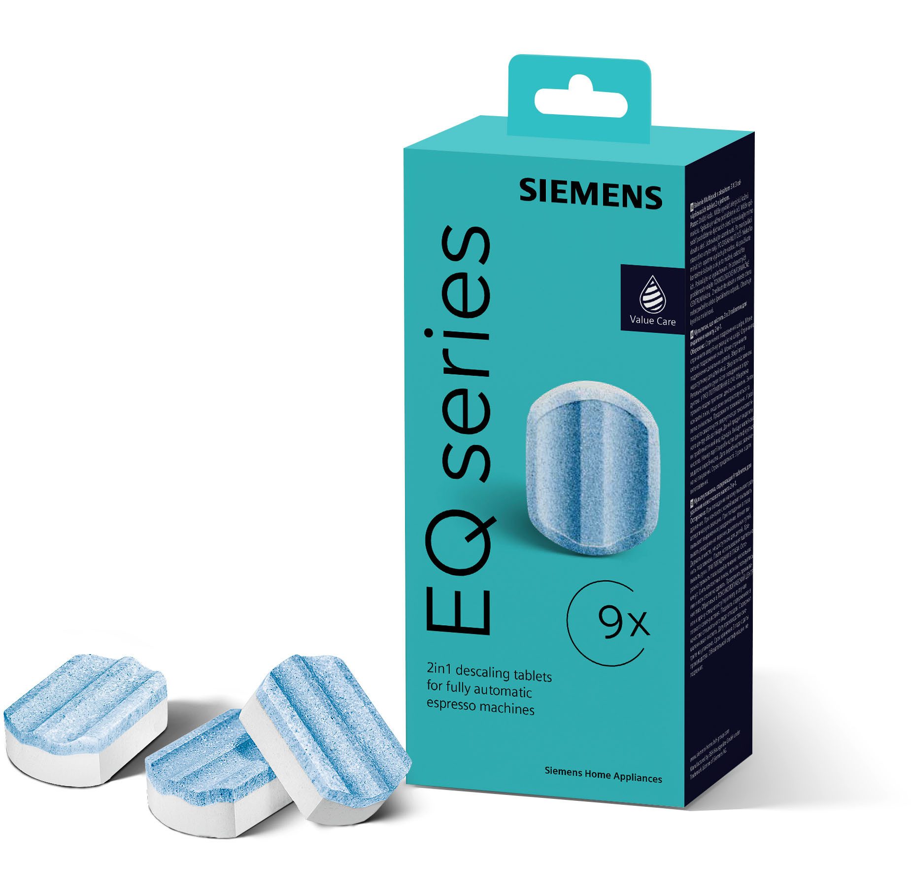 SIEMENS TZ80032A Entkalker (Entkalkungstabletten für Kaffeevollautomaten)