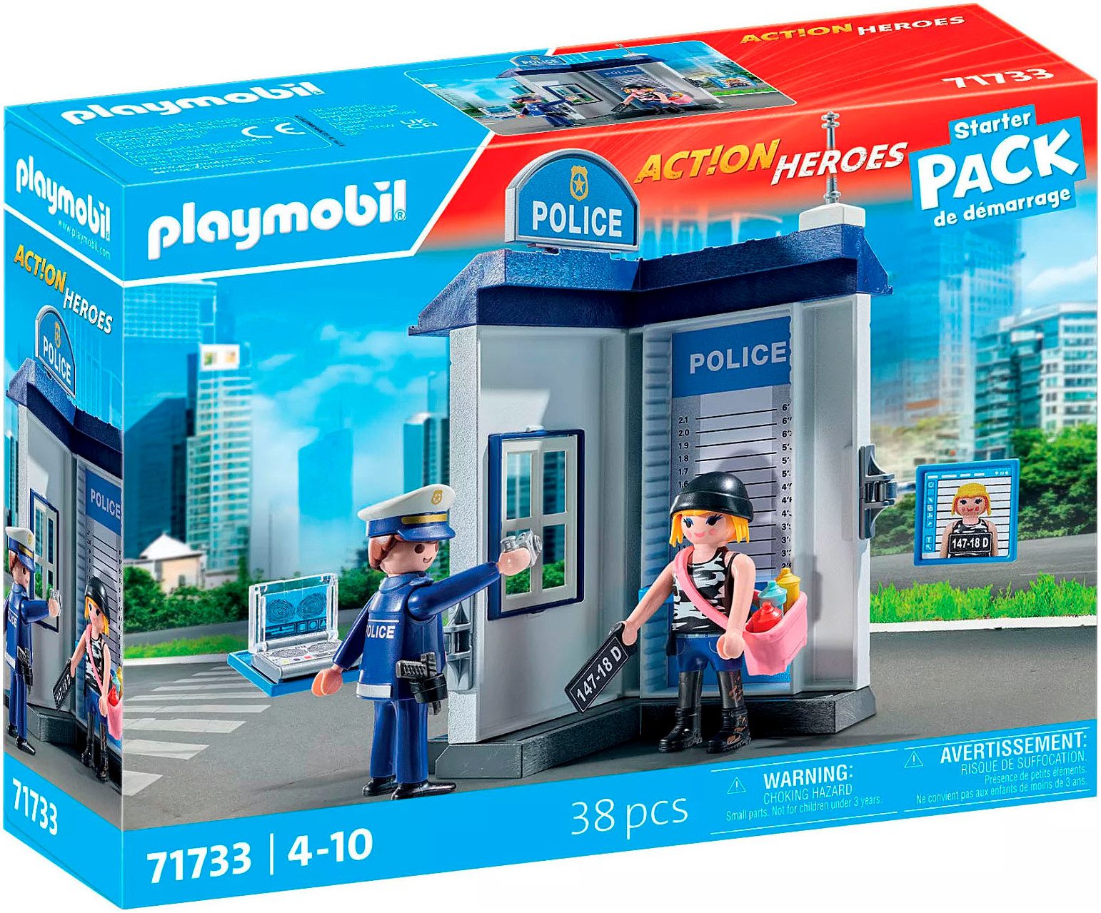 Playmobil® Polizei Ermittlungszimmer (71733), Playmobil Action