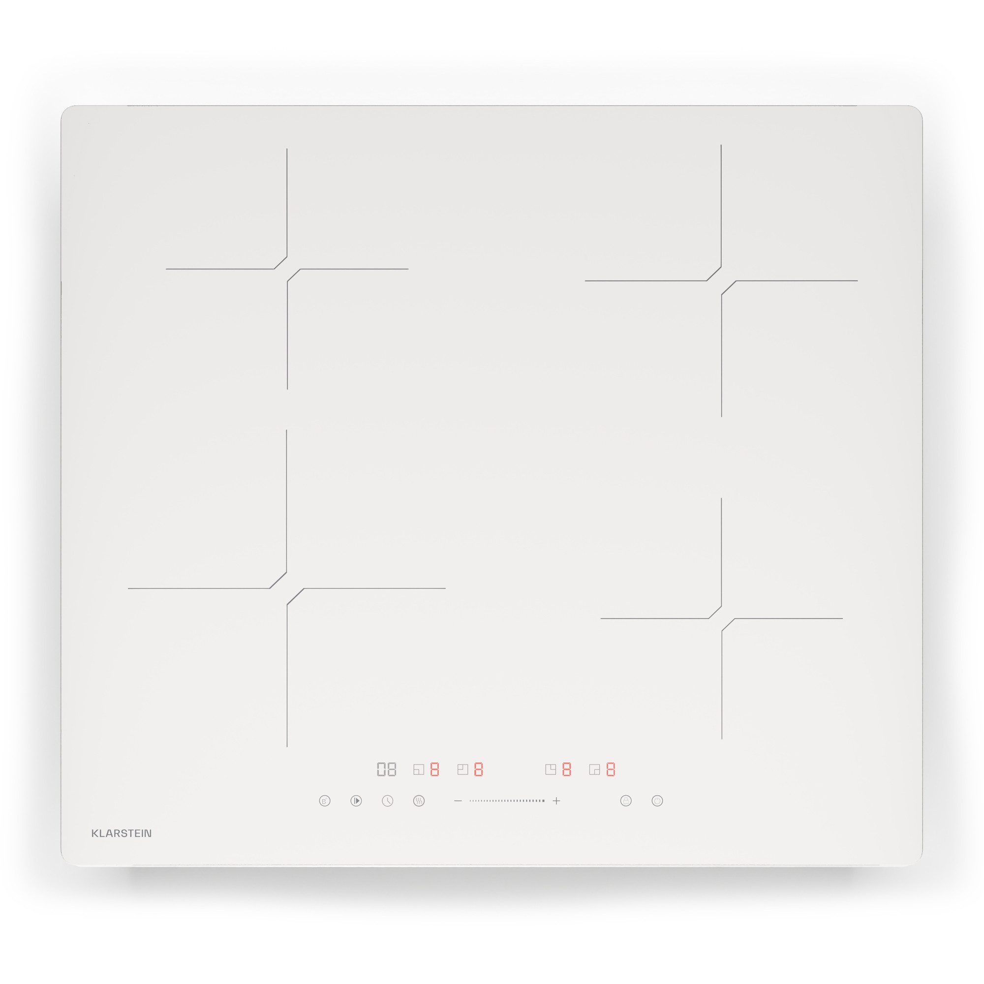 Klarstein Induktions-Kochfeld PowerGlide CP14-Kl-Dlt-60-Wh, Kochfeld Induktion