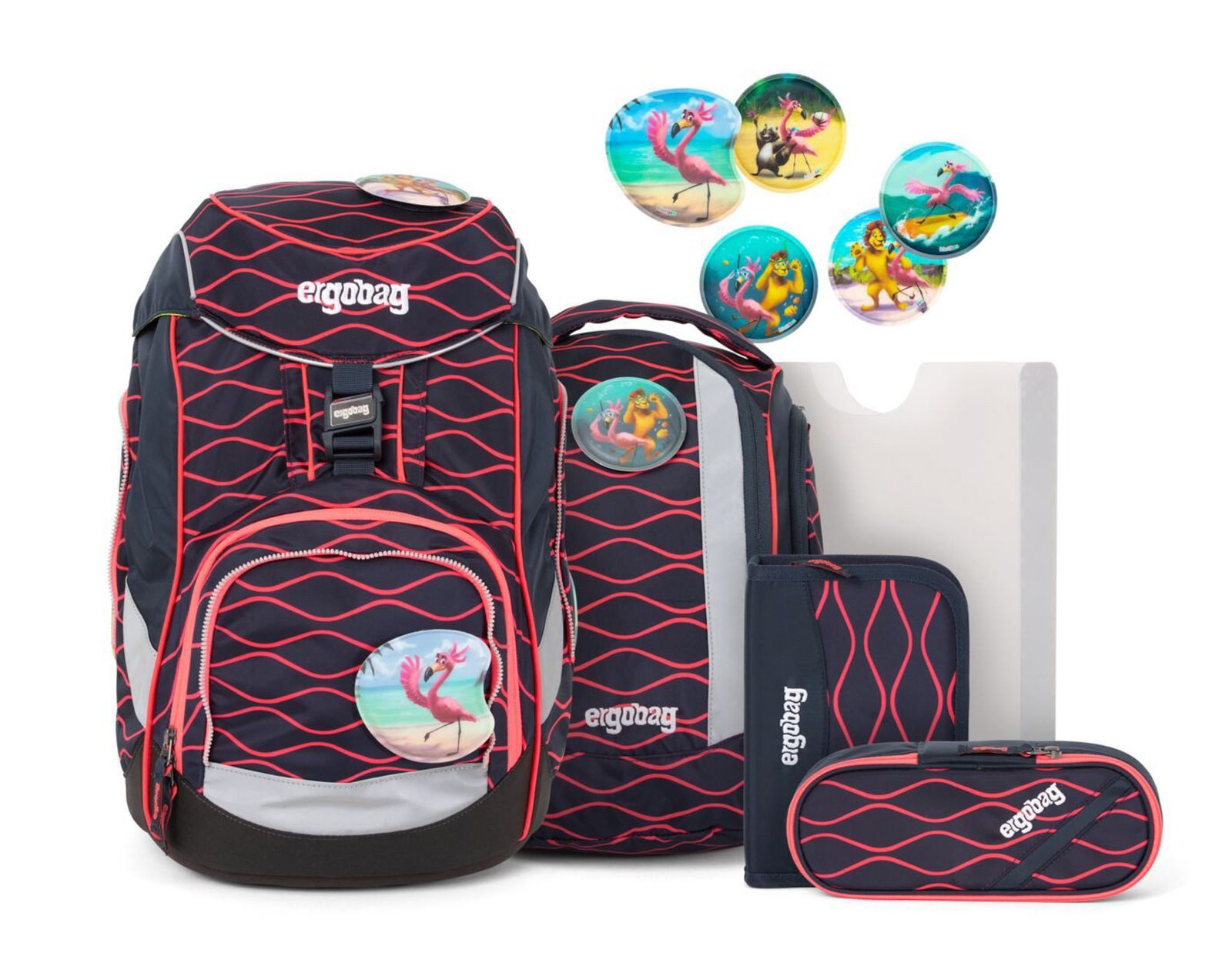 ergobag Schulranzen (Set, 5-tlg)