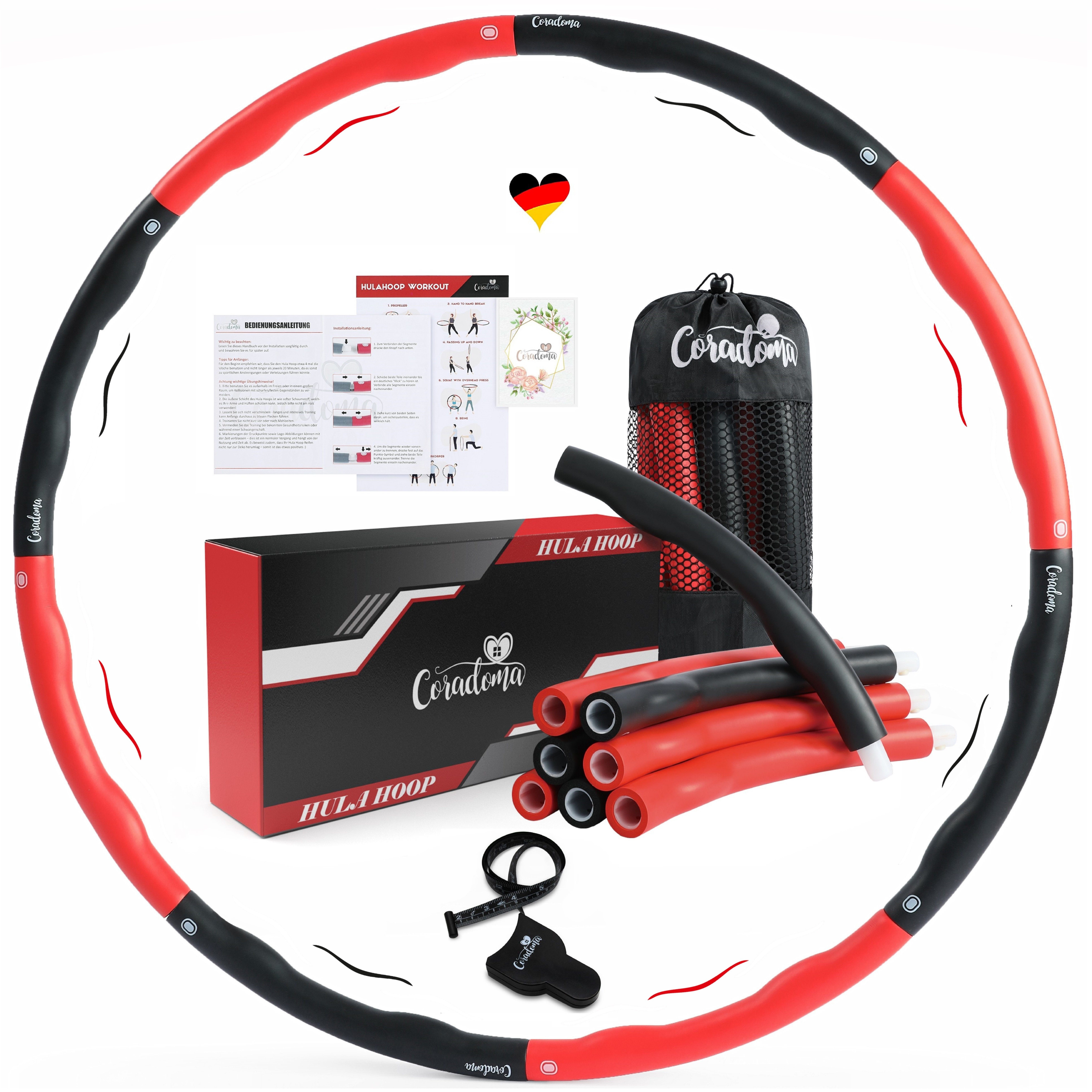 Coradoma Hula-Hoop-Reifen Hula Hoop Reifen Erwachsene