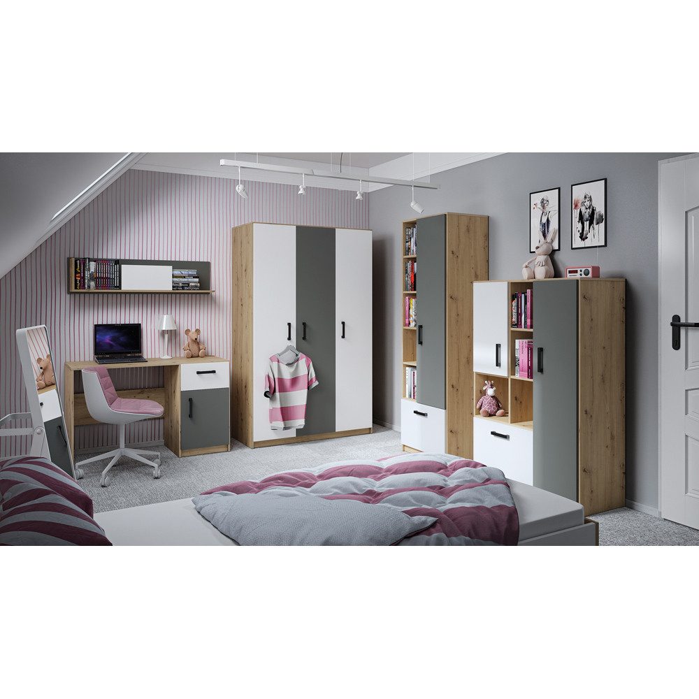 Lomadox Jugendzimmer-Set FYLI-131, (Sparset, 5-tlg), Jugendzimmer
