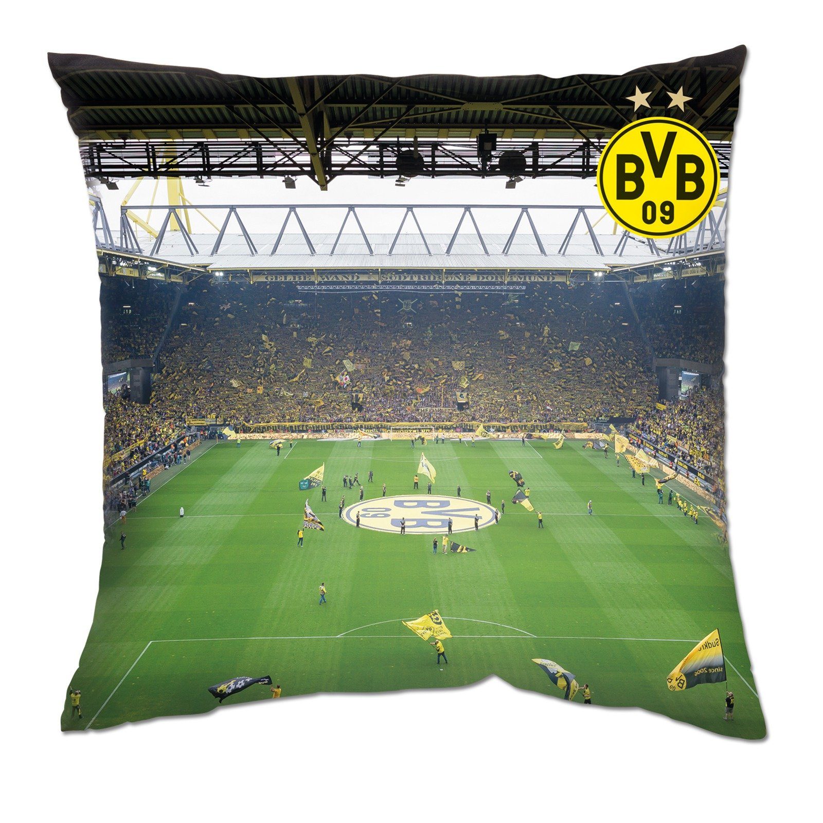 BVB Kopfkissen BVB-Kissen Südtribüne, Füllung: 100