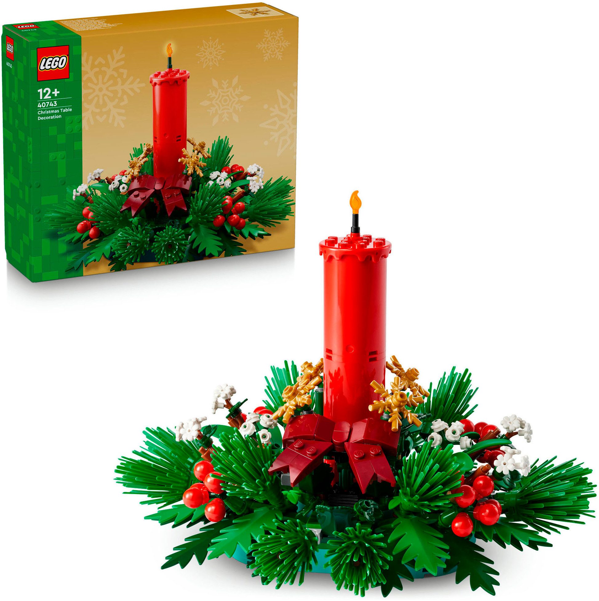 LEGO® Weihnachtsgesteck (40743), LEGO Iconic Konstruktionsspielsteine,