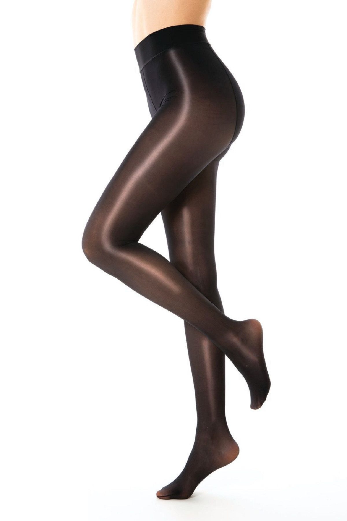 COFI 1453 Strumpfhose Schwarze Strumpfhose 40